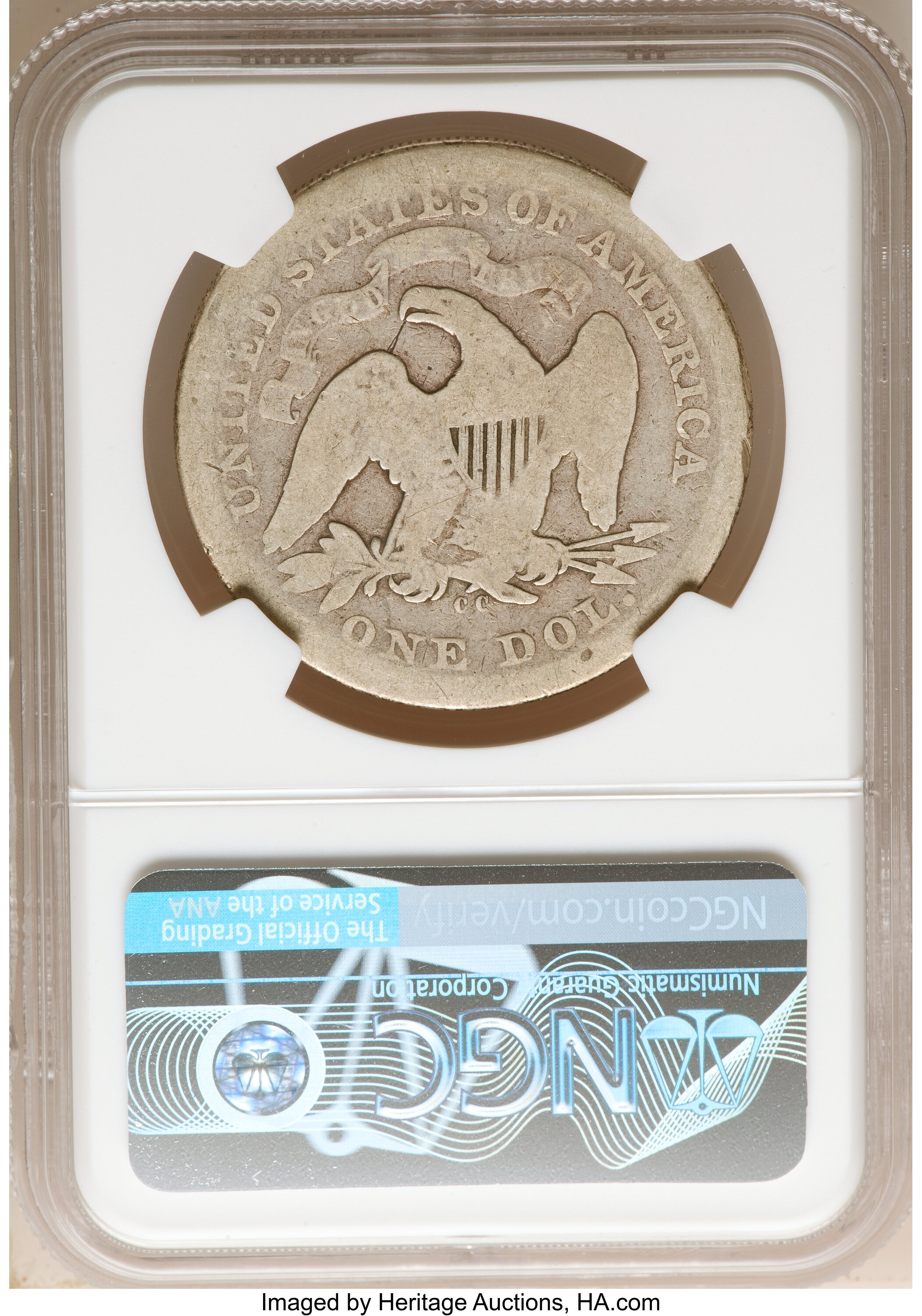 1870-CC $1 AG2 CAC thumbnail 2