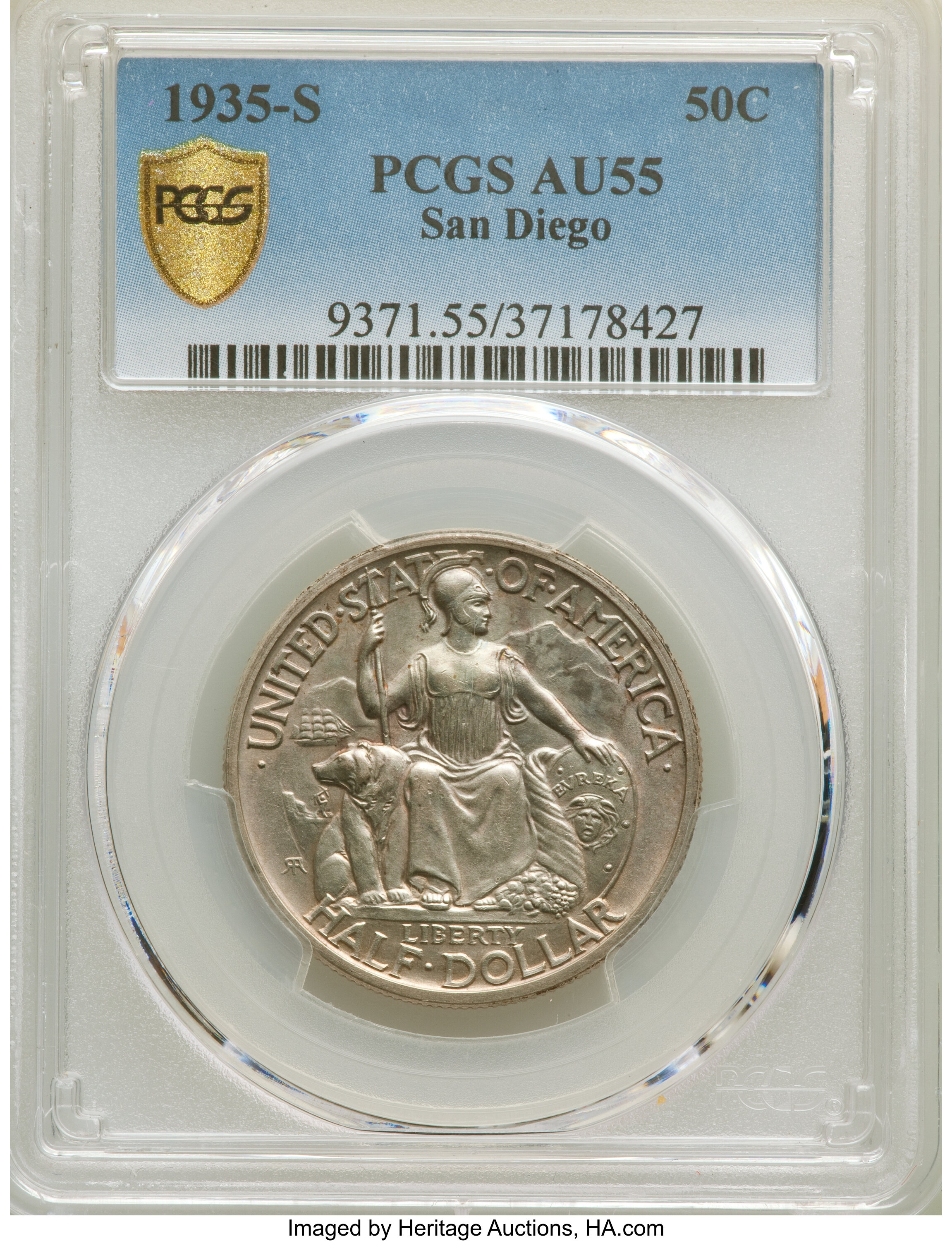 1935-S 50c San Diego Expo VF20 thumbnail 10