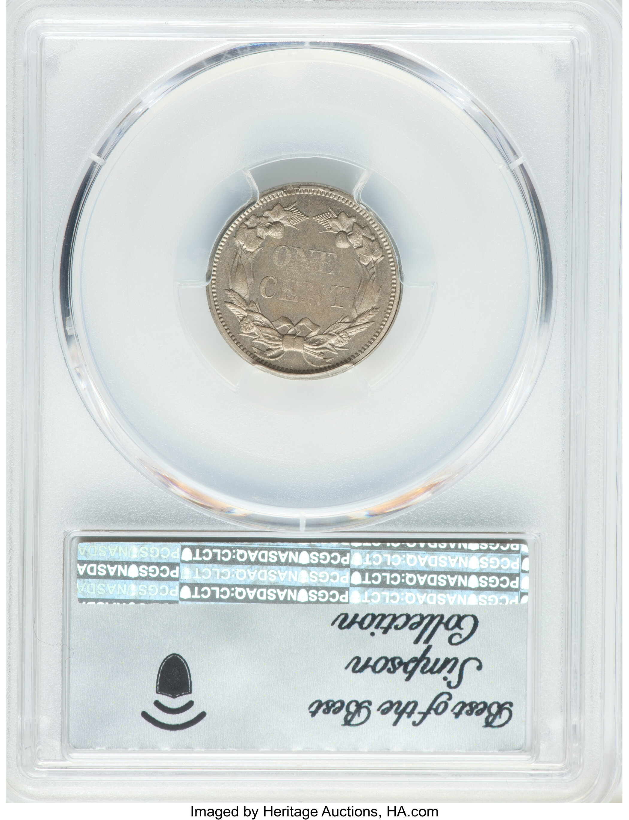 image for: 1856 P1C Flying Eagle Cent, Judd-183, Pollock-217, Snow-4, High R.7, PR64 PCGS. CAC....