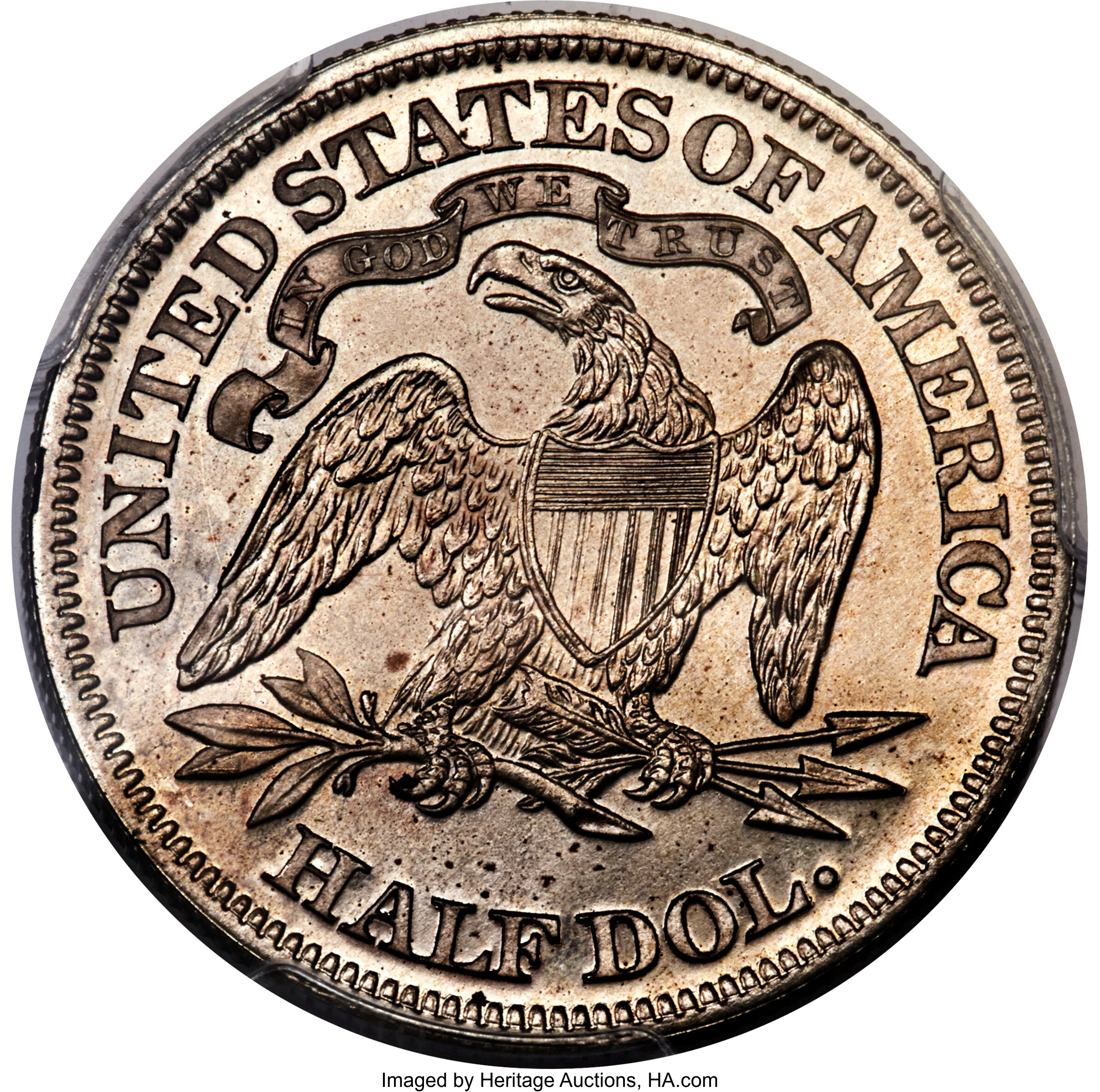 image for: 1870 50C Half Dollar, Judd-995, Pollock-1125, R.8, PR65 PCGS. CAC....