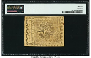 image for: Continental Currency April 11, 1778 $4 PMG Choice Very Fine 35....