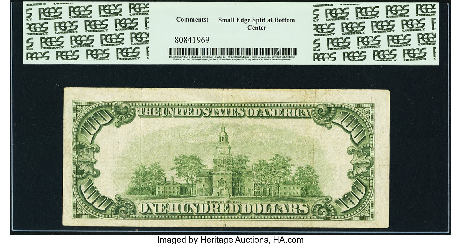 image for: Low Serial Number 1699* Fr. 2157-H* $100 1950 Mule Federal Reserve Star Note. PCGS Very Fine 20....