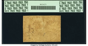 image for: Virginia May 5, 1777 $8 PCGS Extremely Fine 40....