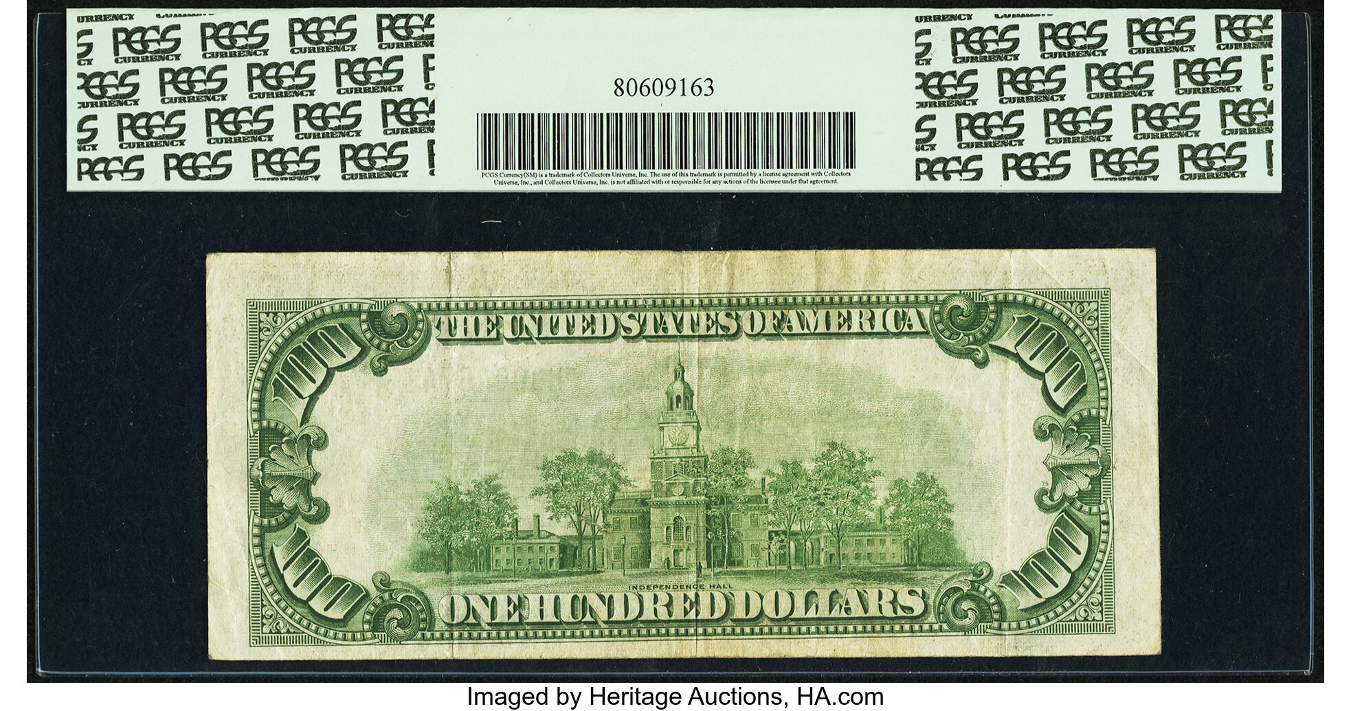 image for: Fr. 2154-H* $100 1934B Mule Federal Reserve Note. PCGS Very Fine 25....