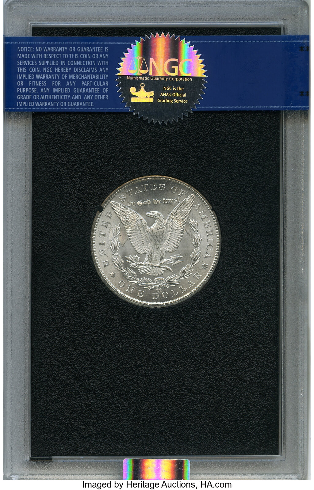 1879-CC $1  GSA Hoard, Hard package, Capped Die MS61 thumbnail 4
