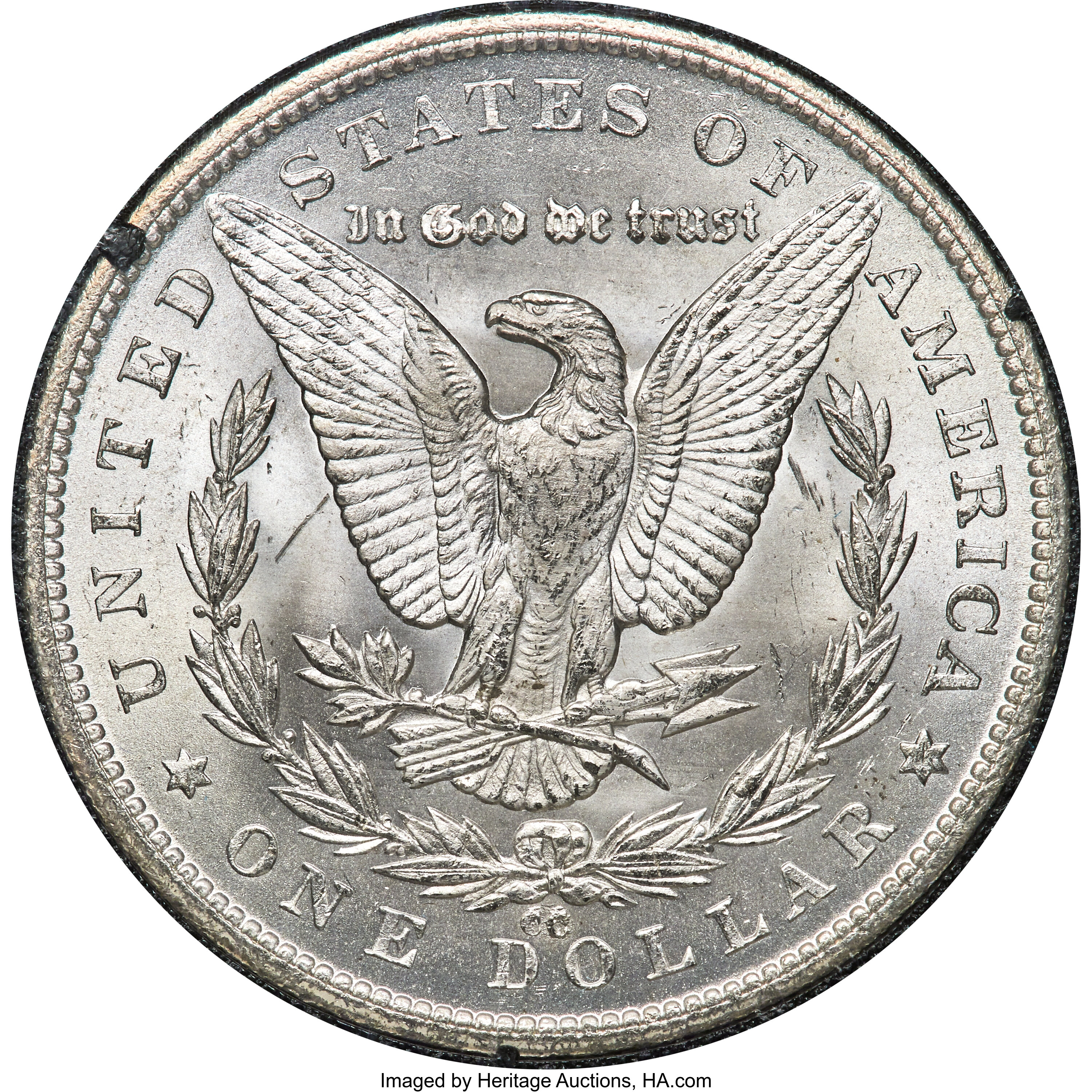 1879-CC $1  GSA Hoard, Hard package, Capped Die MS61 thumbnail 5