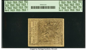 image for: Continental Currency April 11, 1778 Yorktown Issue $20 Fr. CC-76 PCGS Choice About New 55PPQ....