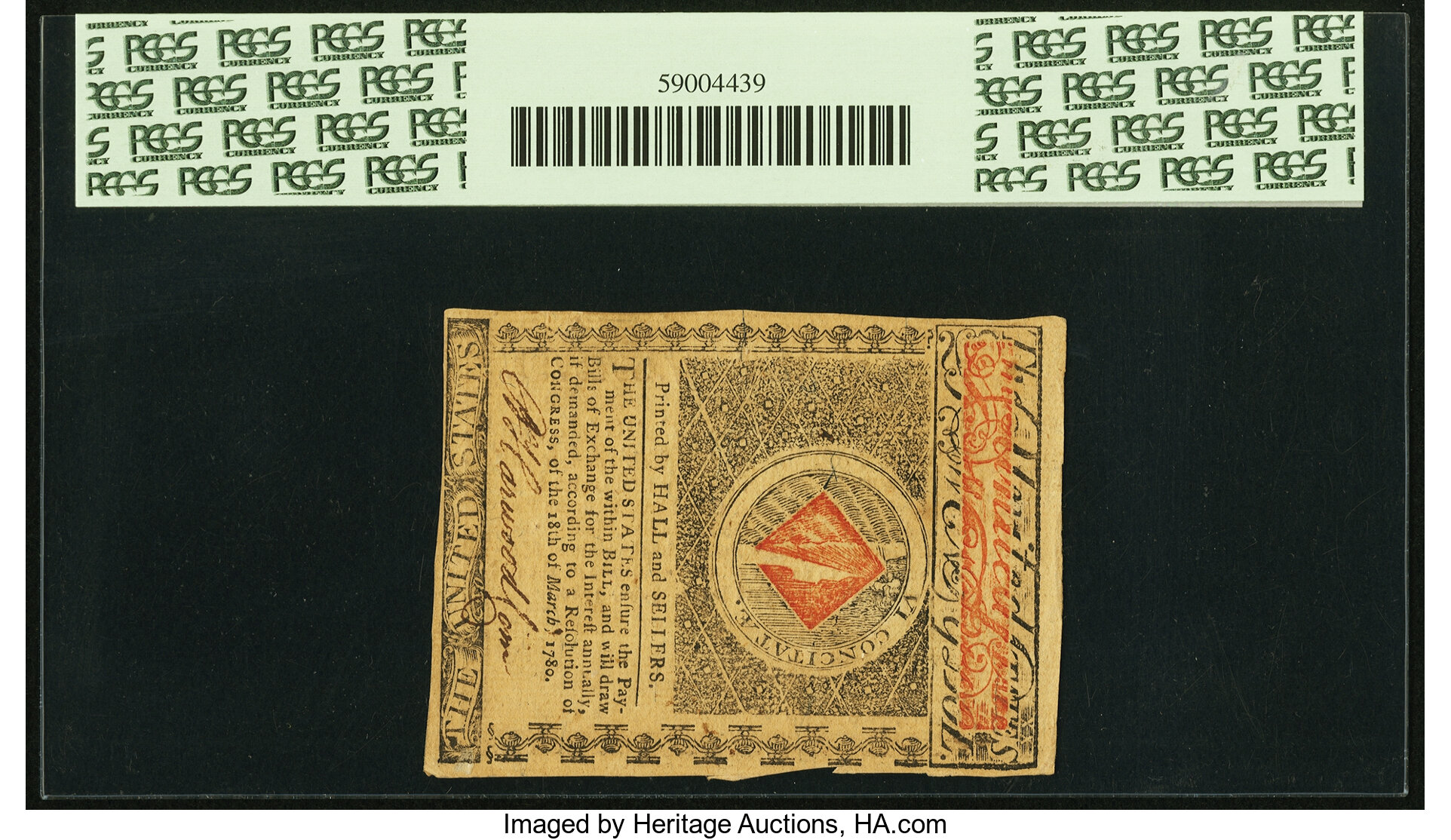 image for: Maryland June 28, 1780 $20 Fr. MD-122 PCGS New 62PPQ....