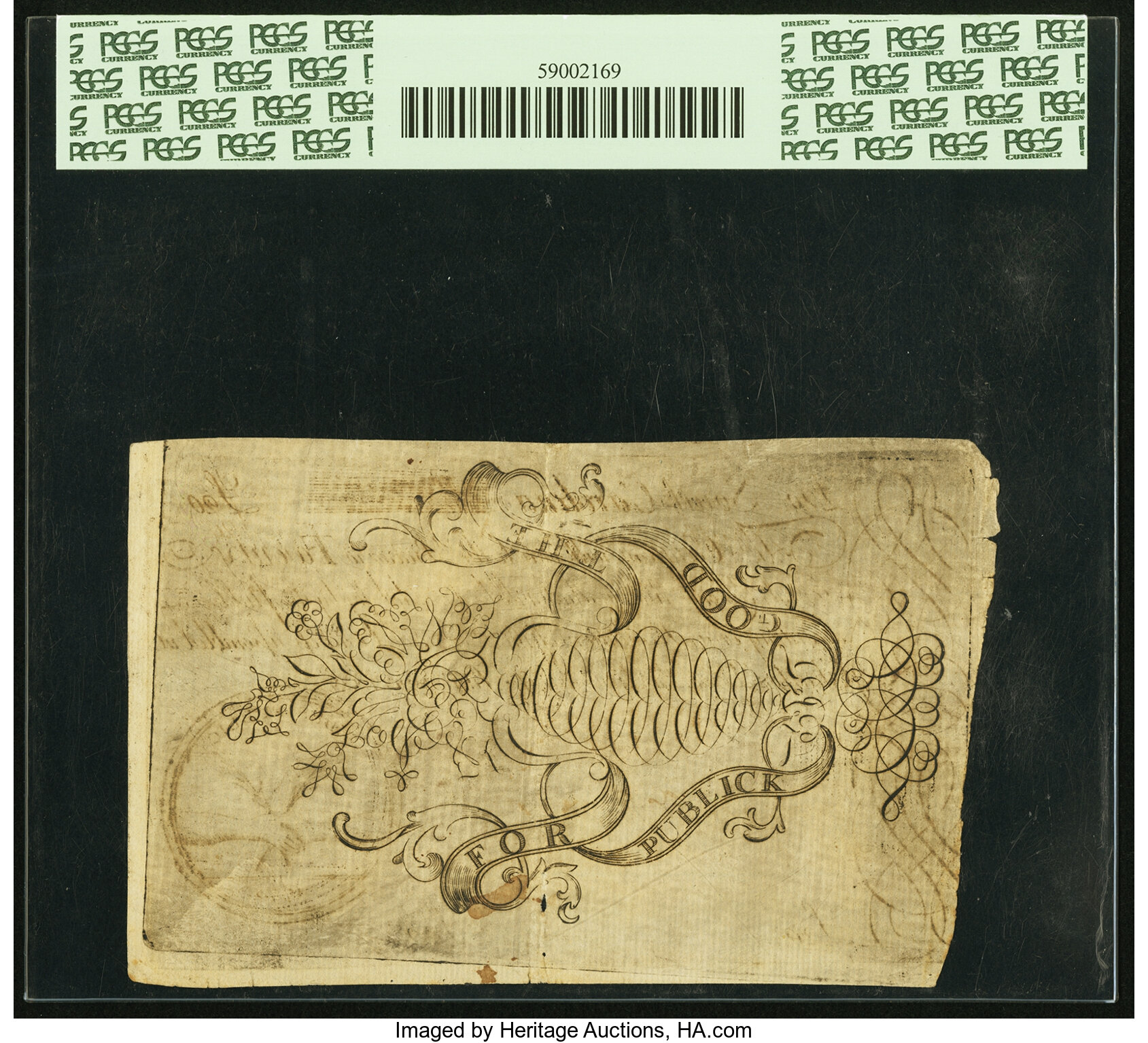 image for: South Carolina June 1, 1775 20 Pounds Fr. SC-100 PCGS Very Fine 25....