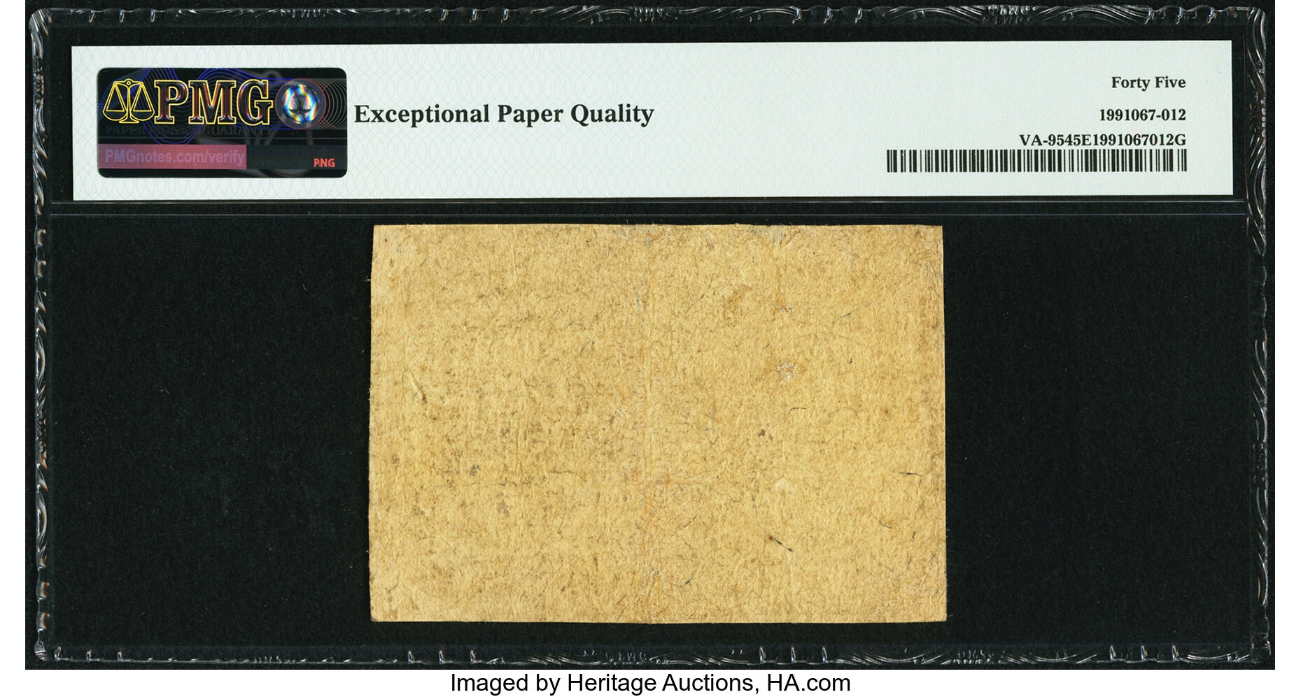 image for: Virginia May 6, 1776 12 Shillings 6 Pence Fr. VA-95 PMG Choice Extremely Fine 45 EPQ....