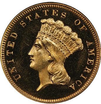 image for: $3 1886 PCGS PR65 DCAM