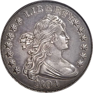 image for: 1804 Draped Bust Silver Dollar. Class I Original. BB-304. Proof-65 (PCGS). OGH.