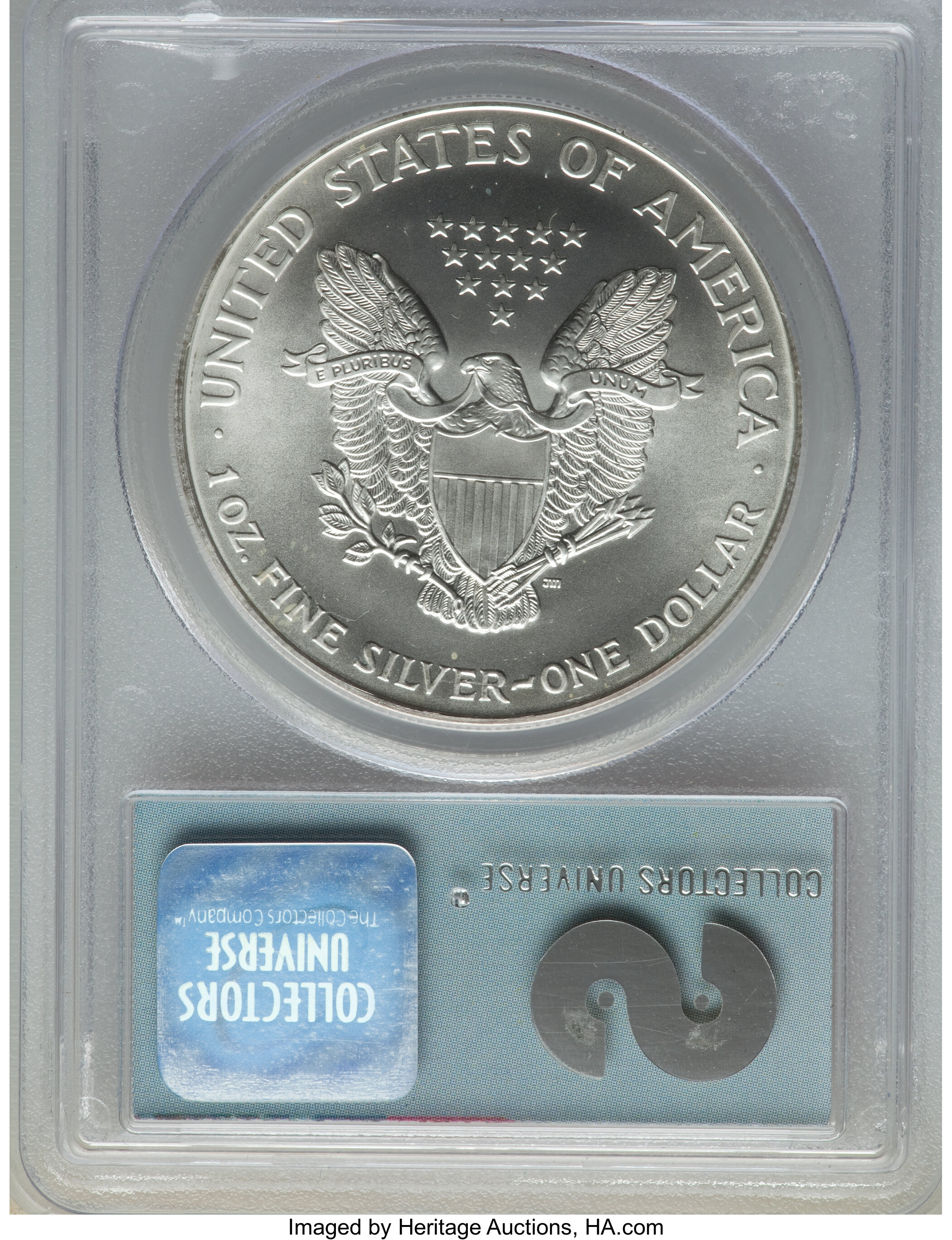 2000 $1  Silver Eagle MS65 thumbnail 7