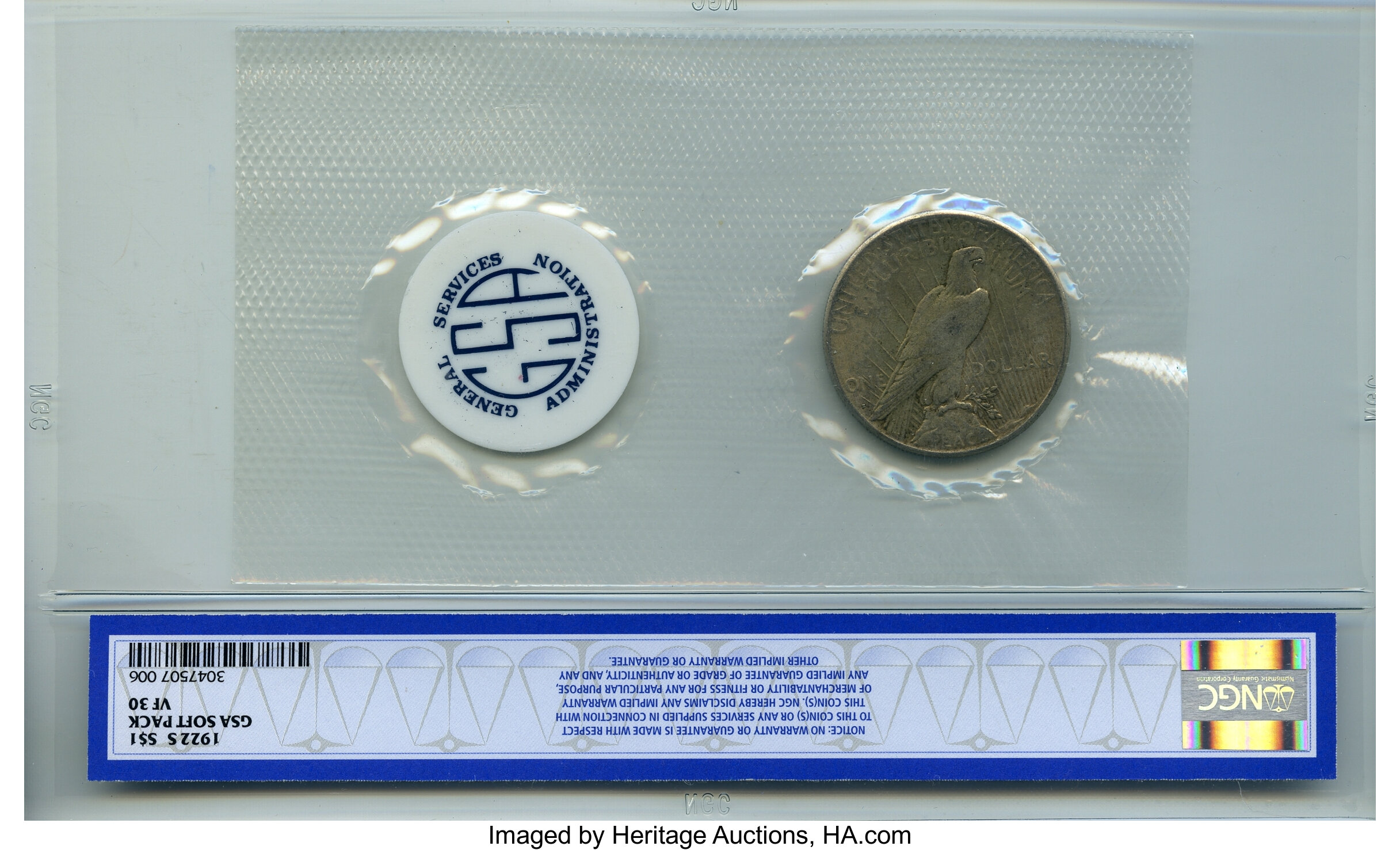 1922-S $1 VG10 thumbnail 9