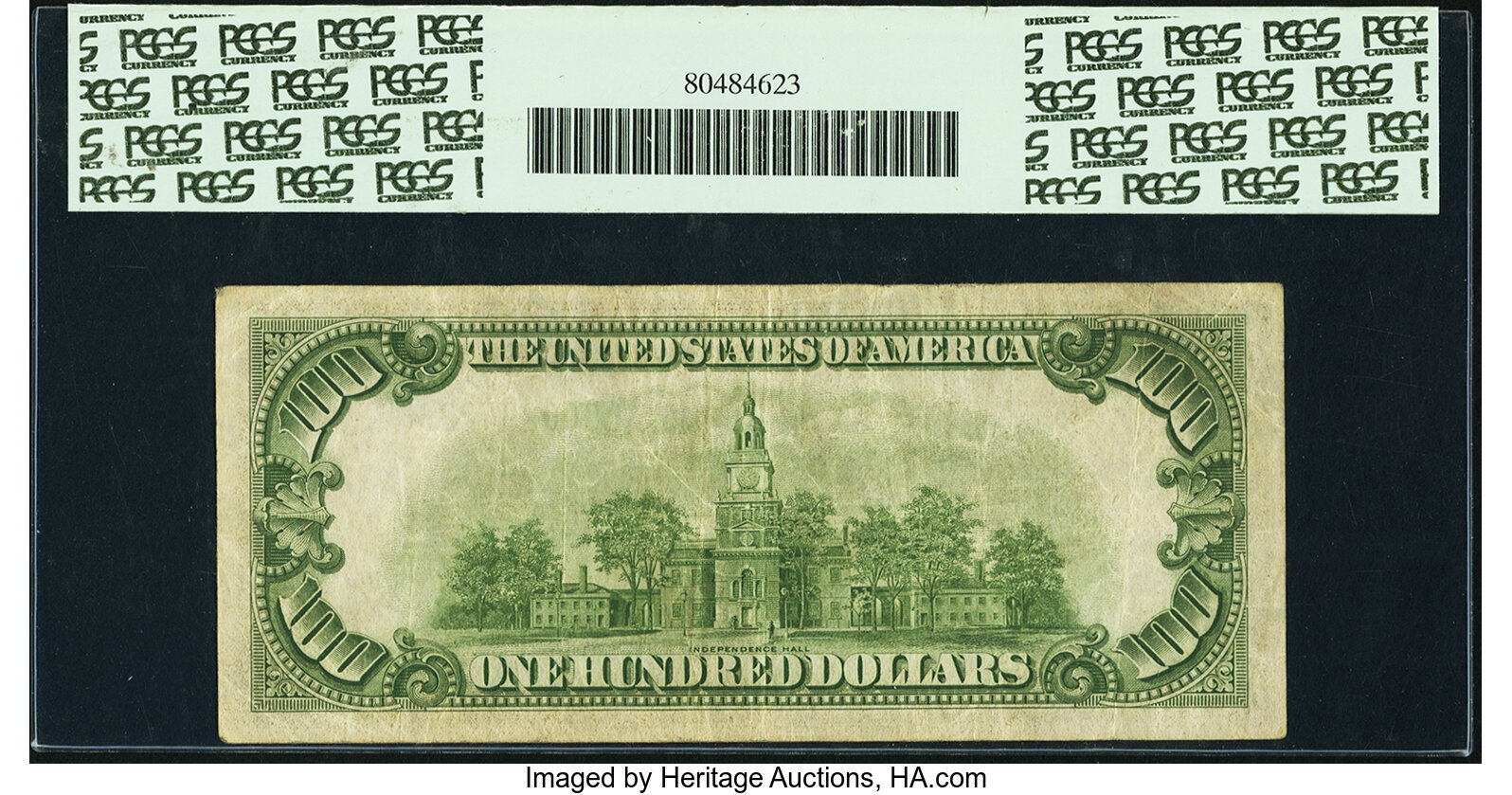 image for: Fr. 2153-L* $100 1934A Mule Federal Reserve Note. PCGS Very Fine 25....