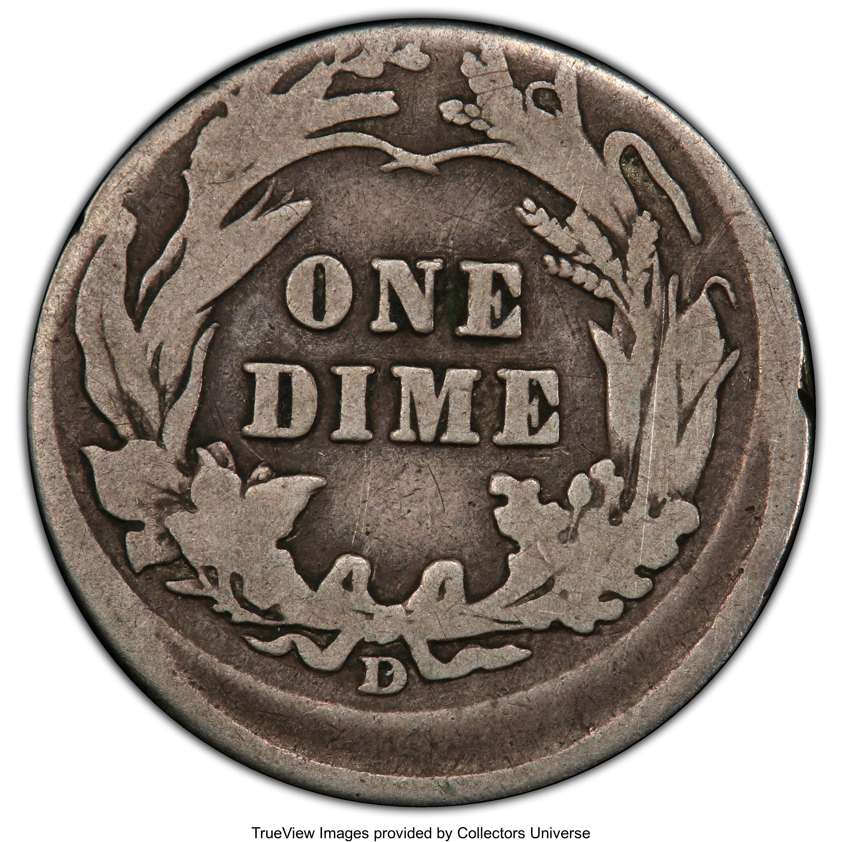 1911-D 10c VG8 thumbnail 3