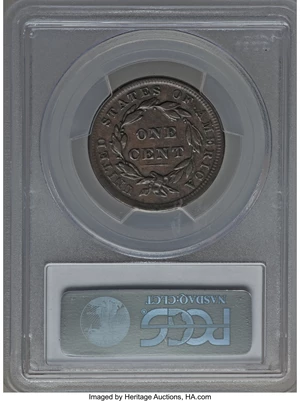 image for: 1839/6 1C VF30 PCGS. N-1, High R.3....