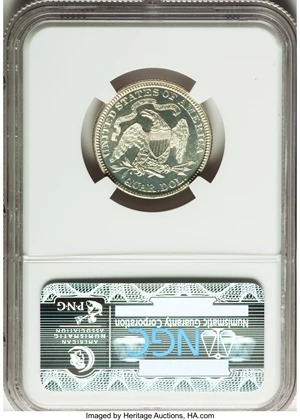 image for: 1884 25C PR69 Cameo NGC. Briggs 2-B. ...