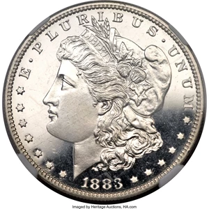 image for: 1883 $1 PR67 Ultra Cameo NGC....