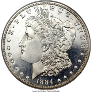 image for: 1884 $1 PR68 Ultra Cameo NGC....