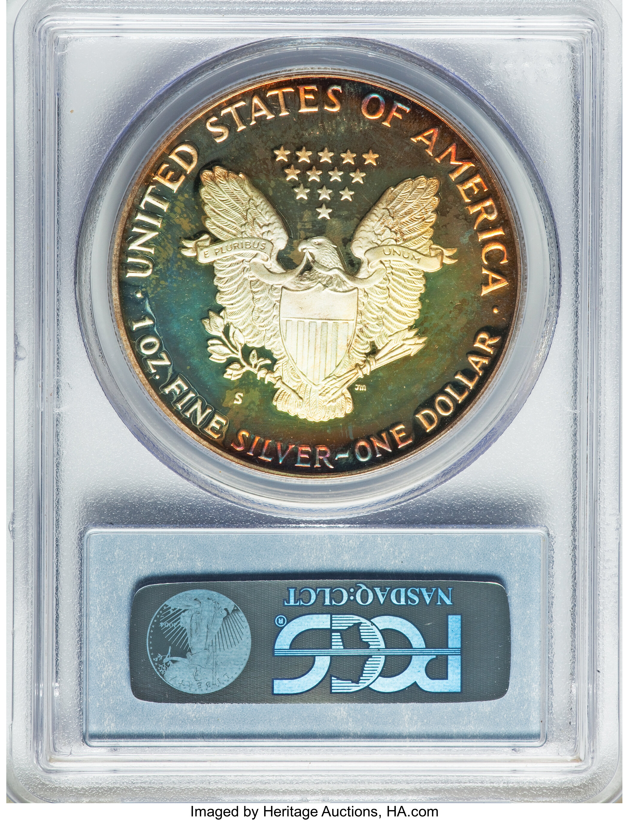 1988-S $1  Silver Eagle PR DCAM PR64 DCAM thumbnail 6