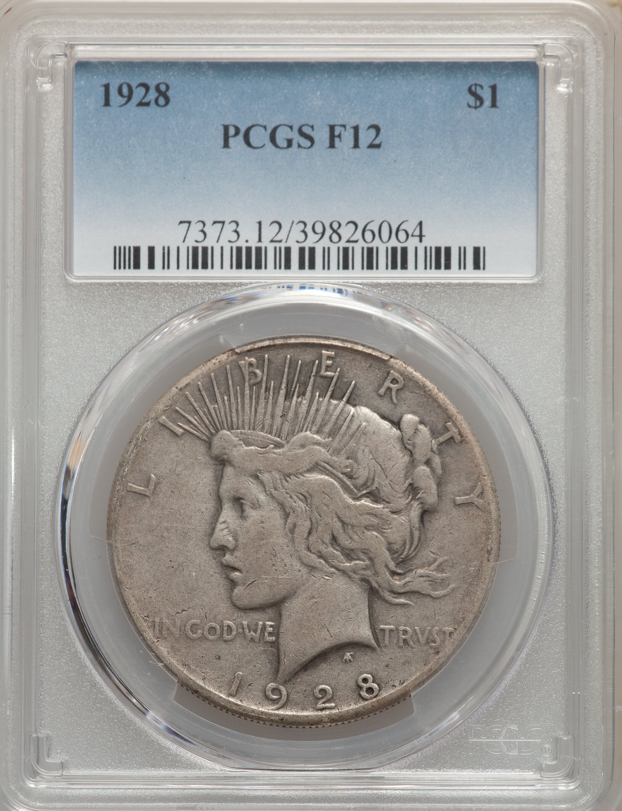 1928 $1 AG3 CAC thumbnail 11