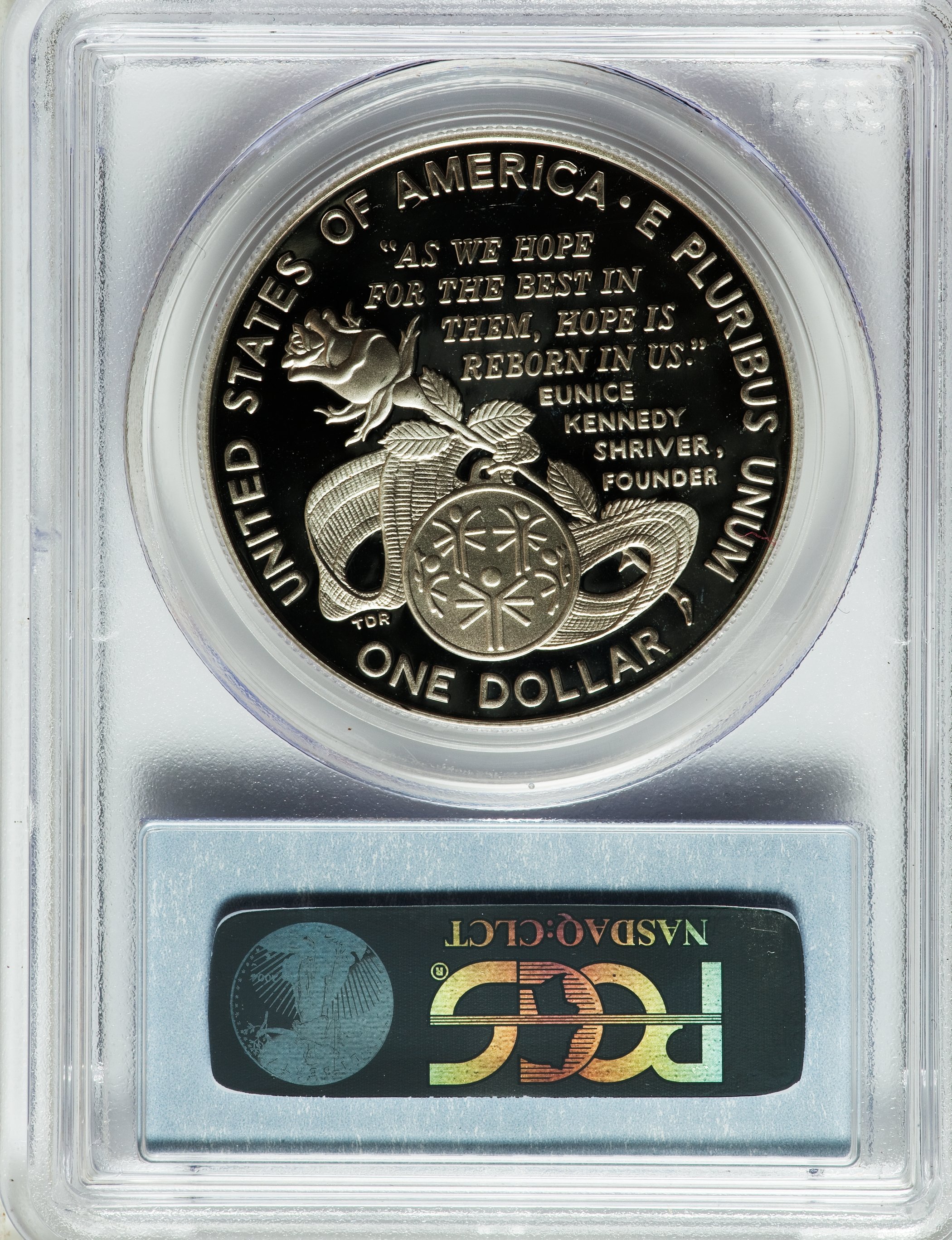 1995-P S$1 Special Olympics World Games PR DCAM PR69 DCAM CAC thumbnail 16