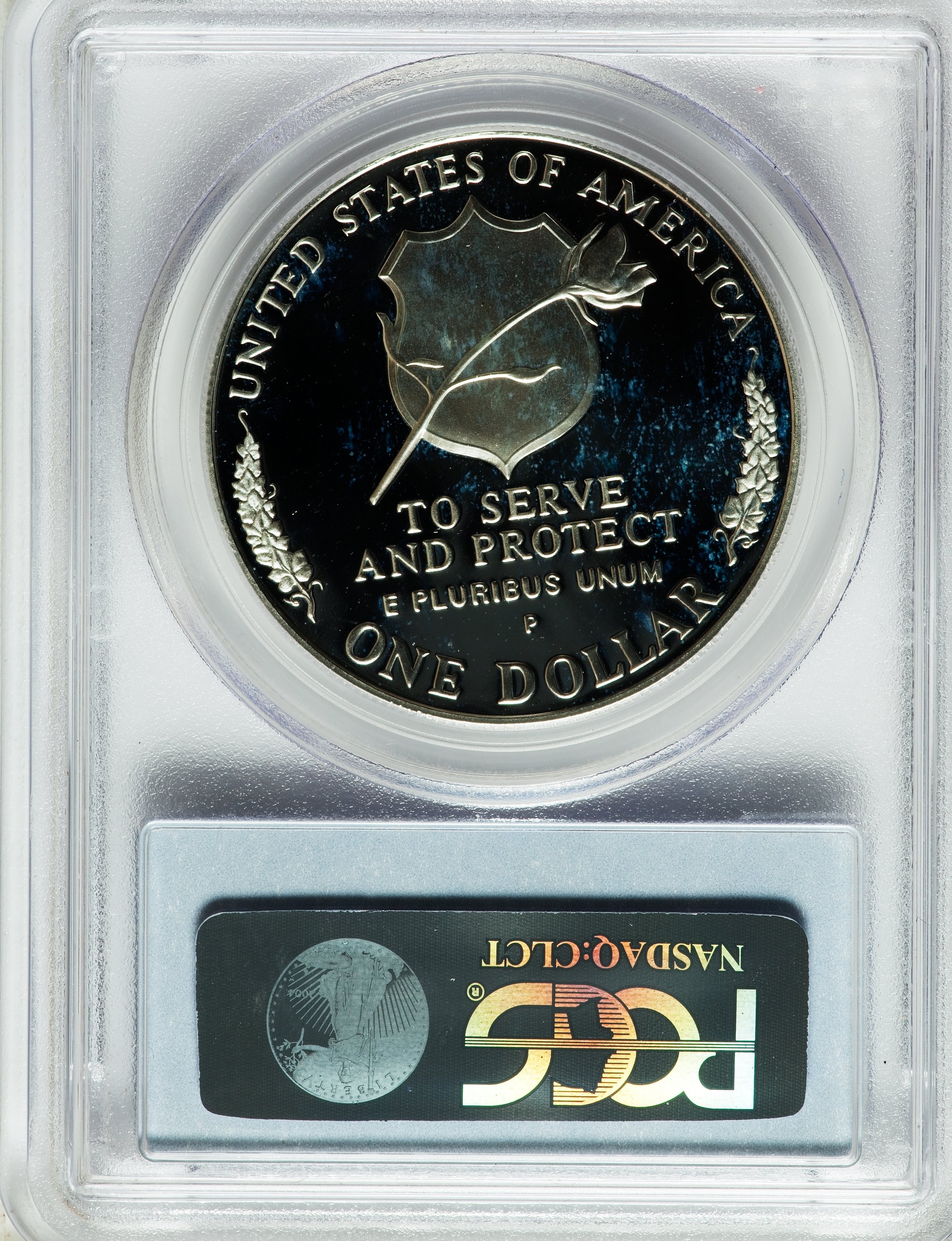 1997-P S$1 National Law Enforcement Officers Memorial PR DCAM PR69 DCAM thumbnail 16