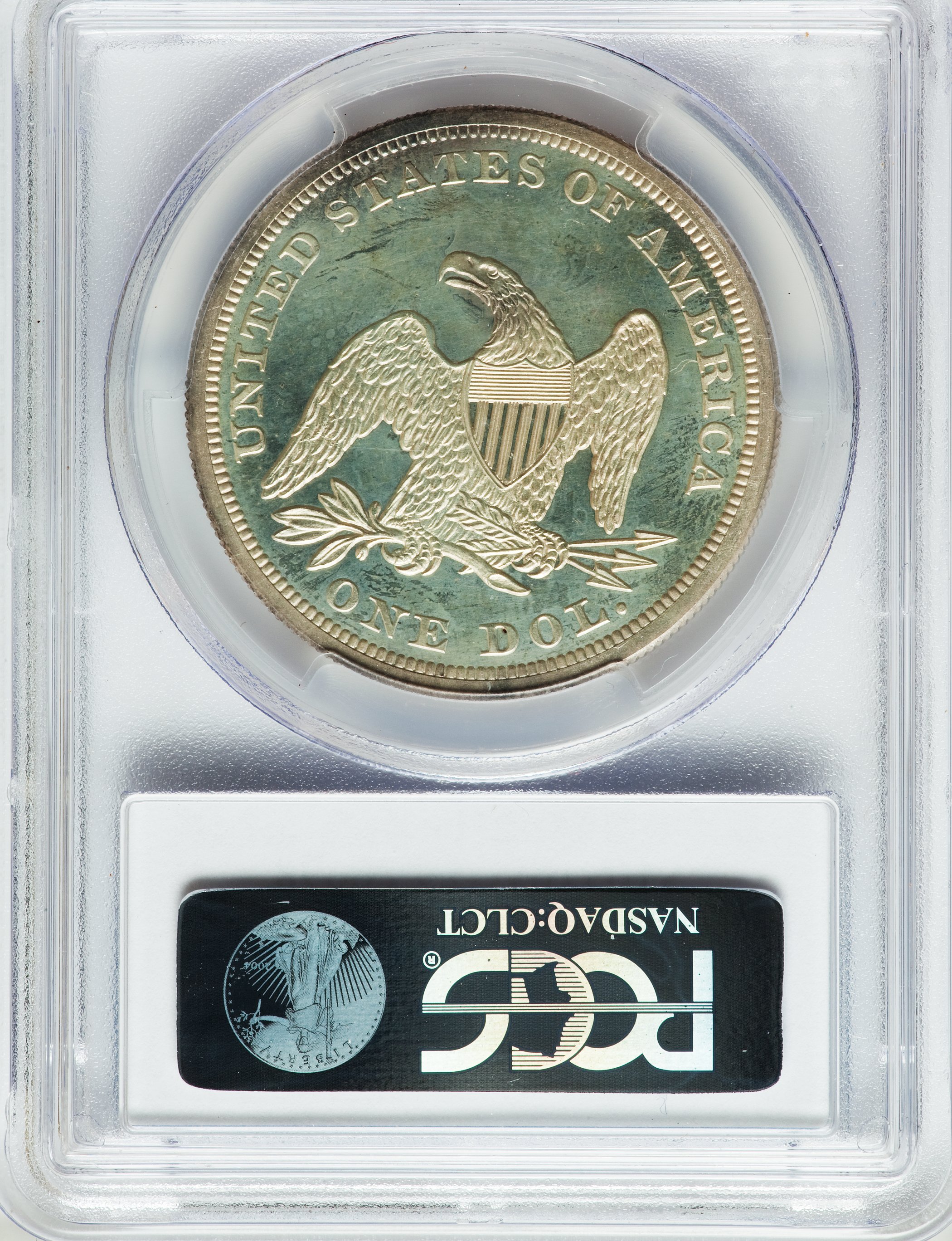image for: 1851 $1 Restrike PR63 Cameo PCGS....