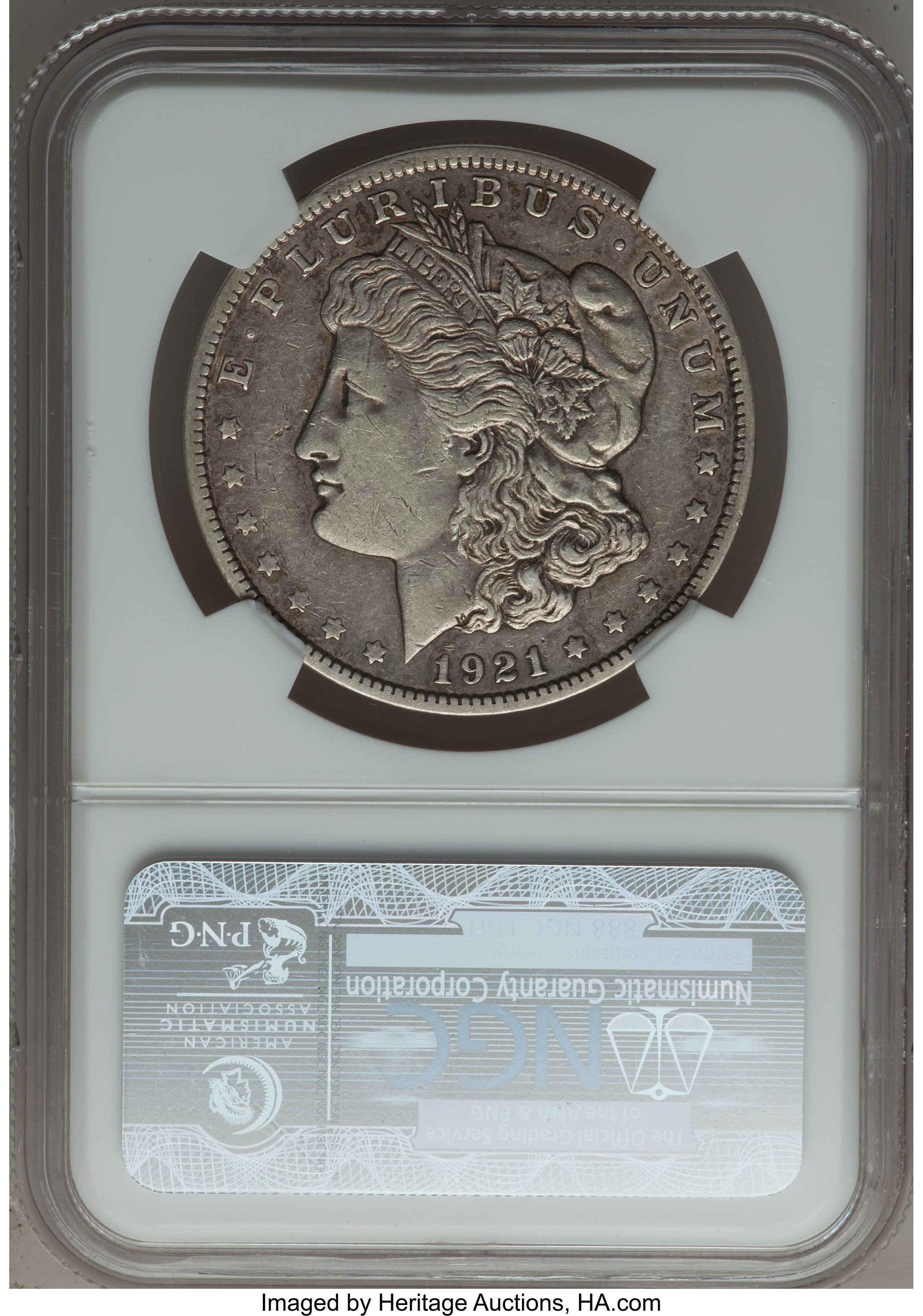 1921 $1  Morgan AG3 CAC thumbnail 10