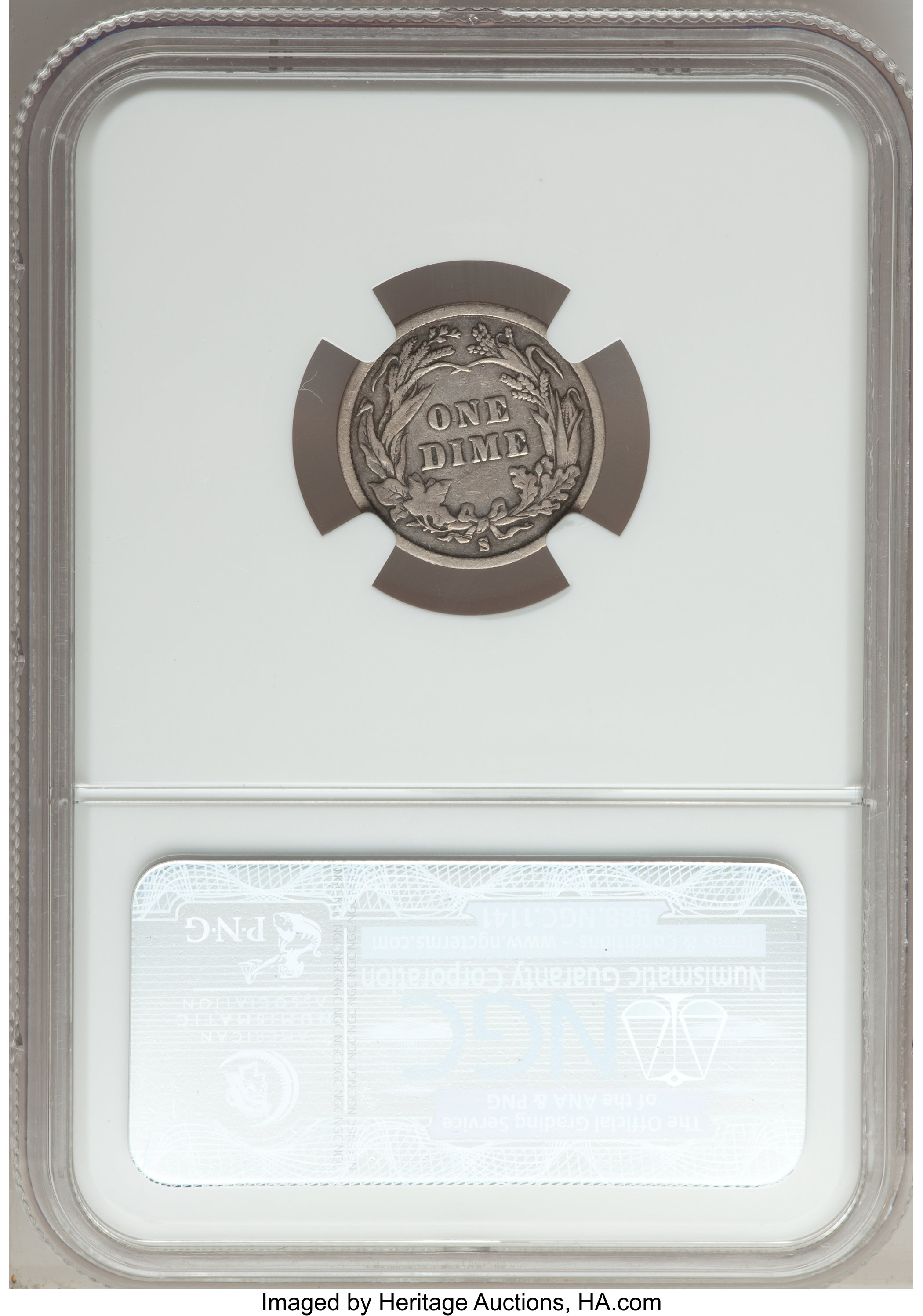 1895-S 10c VG8 thumbnail 2
