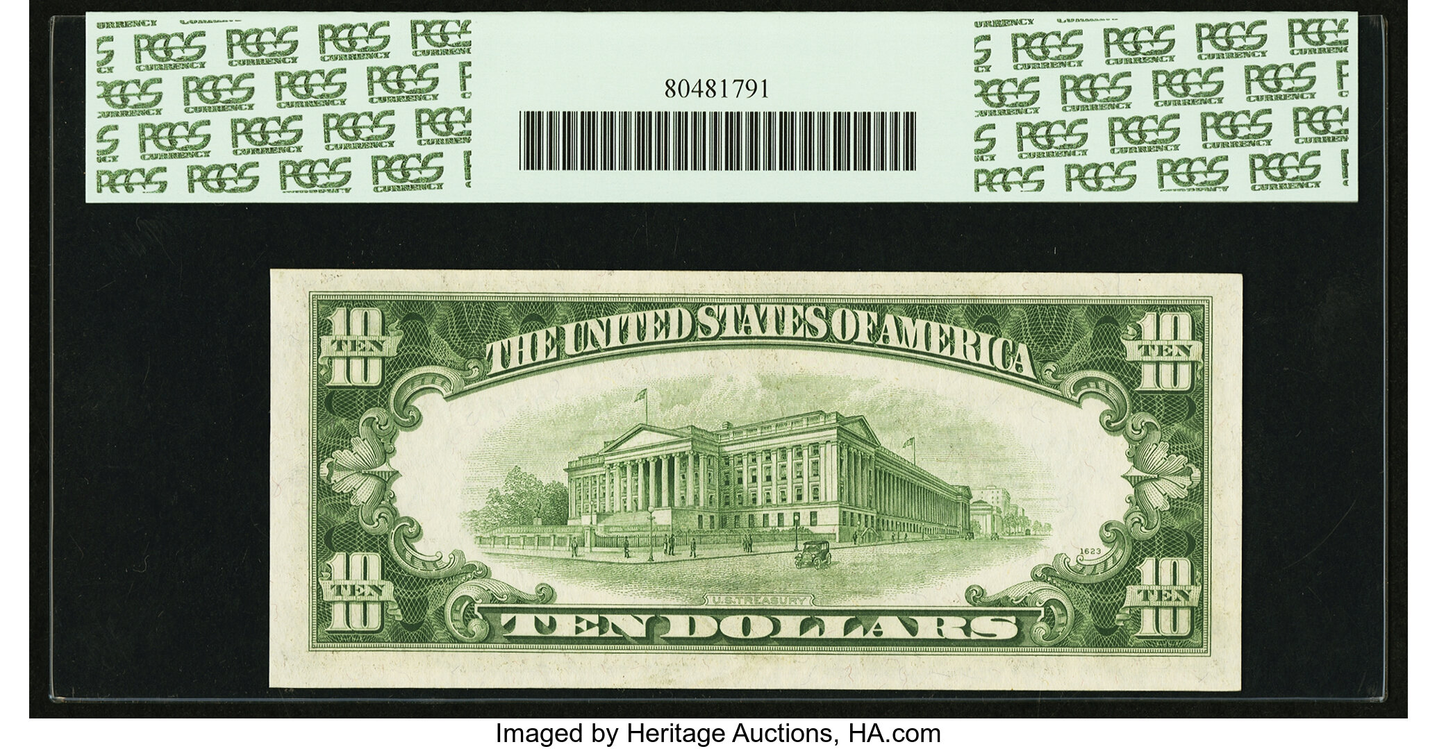 image for: Fr. 2011-A* $10 1950A Federal Reserve Note. PCGS Choice New 63PPQ....
