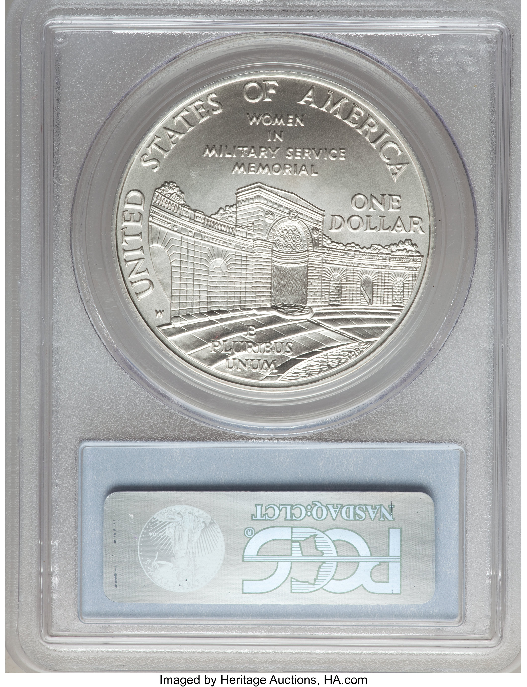1994-W S$1 Women in Military Service Memorial MS64 thumbnail 16