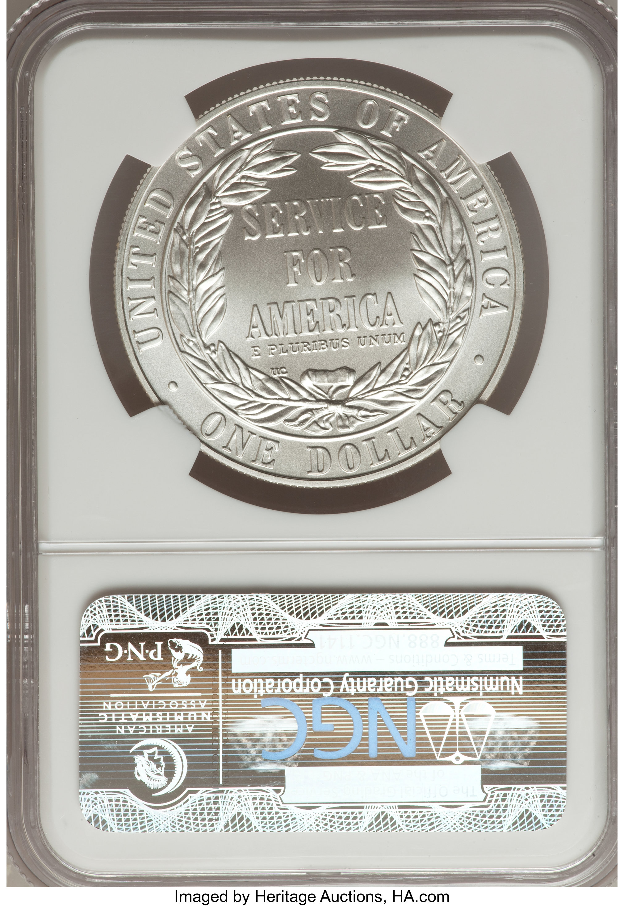 1996-S S$1 National Community Service MS63 thumbnail 21