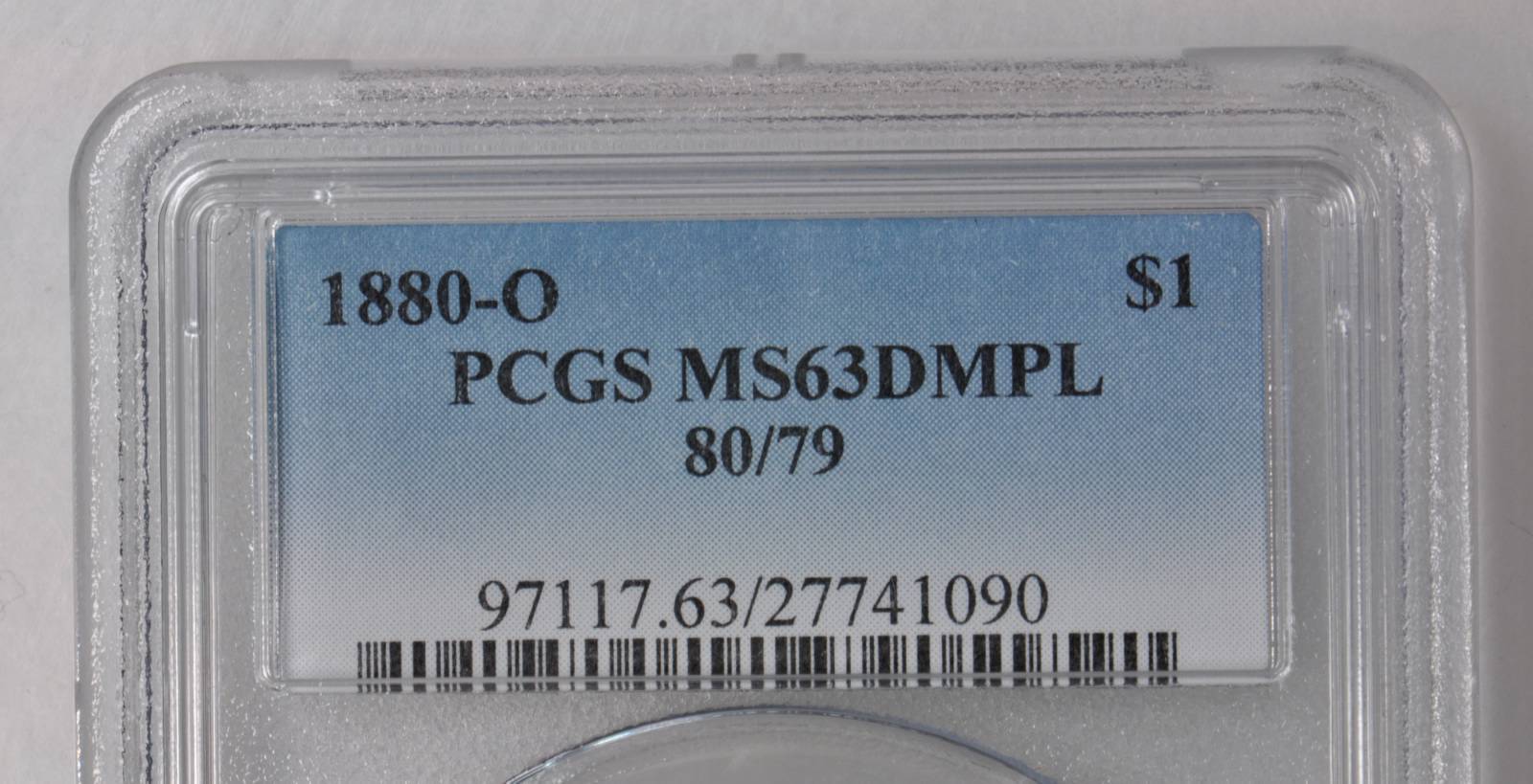 1880/79-O $1  MS DMPL MS63 DMPL thumbnail 15