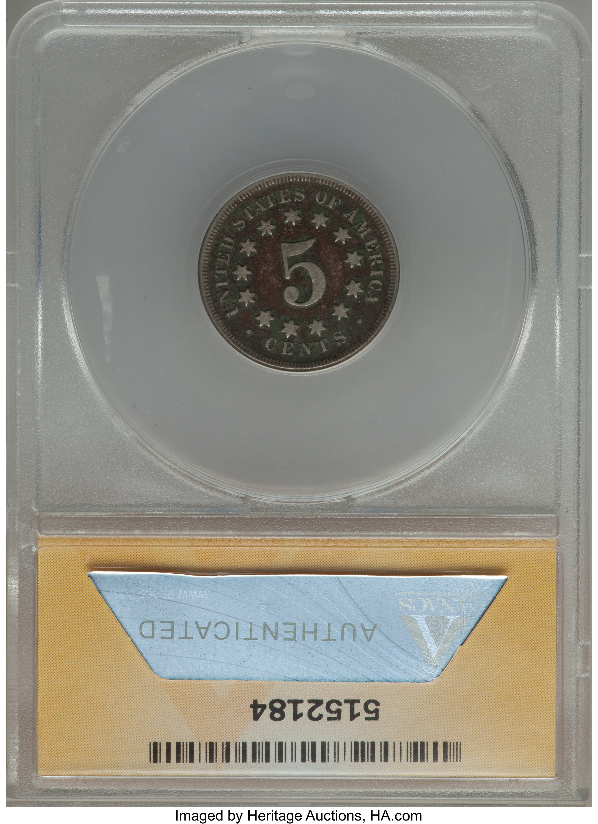 1868 5c XF40 thumbnail 9
