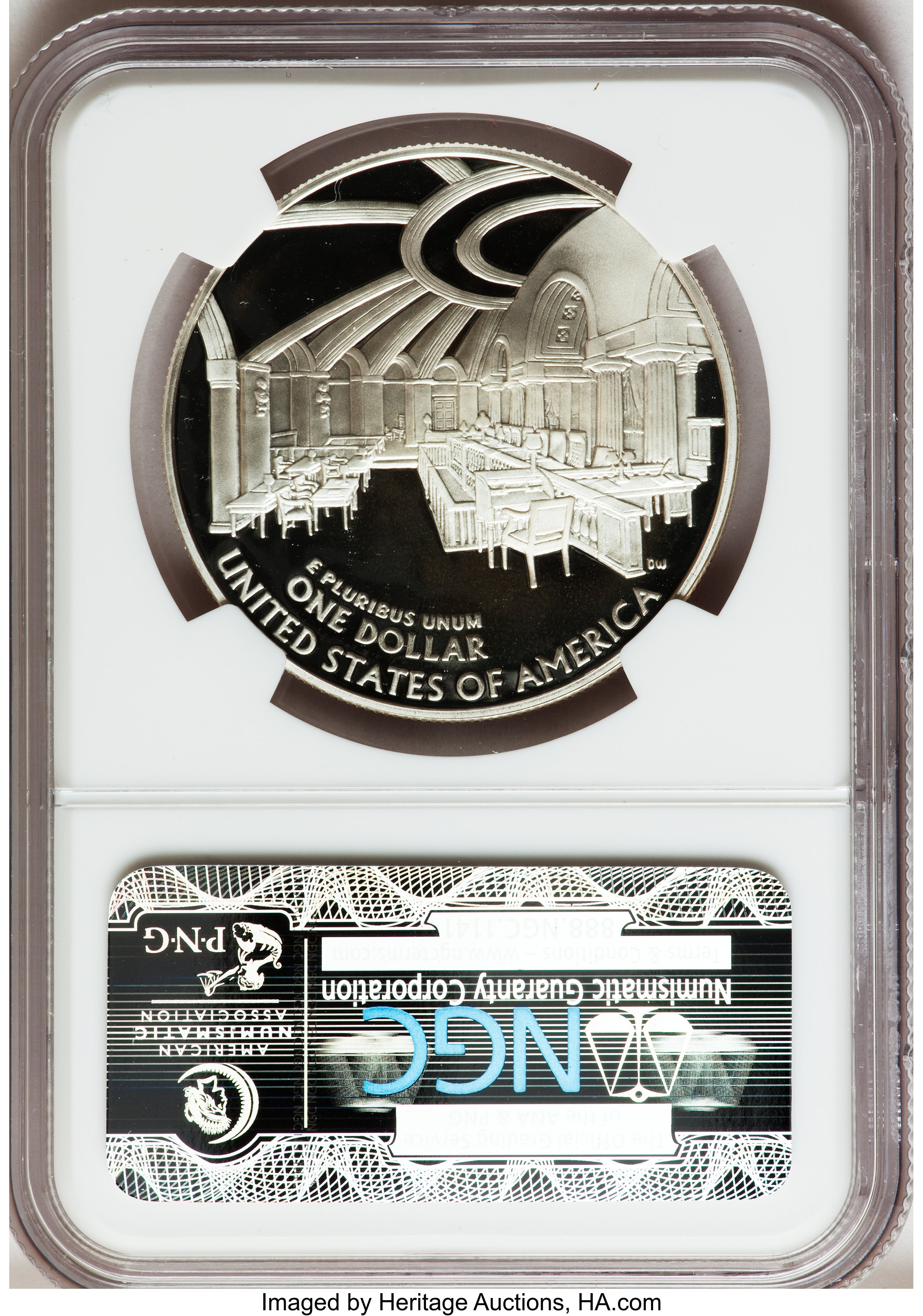 2005-P S$1 Chief Justice John Marshall PR DCAM PR69 DCAM thumbnail 18