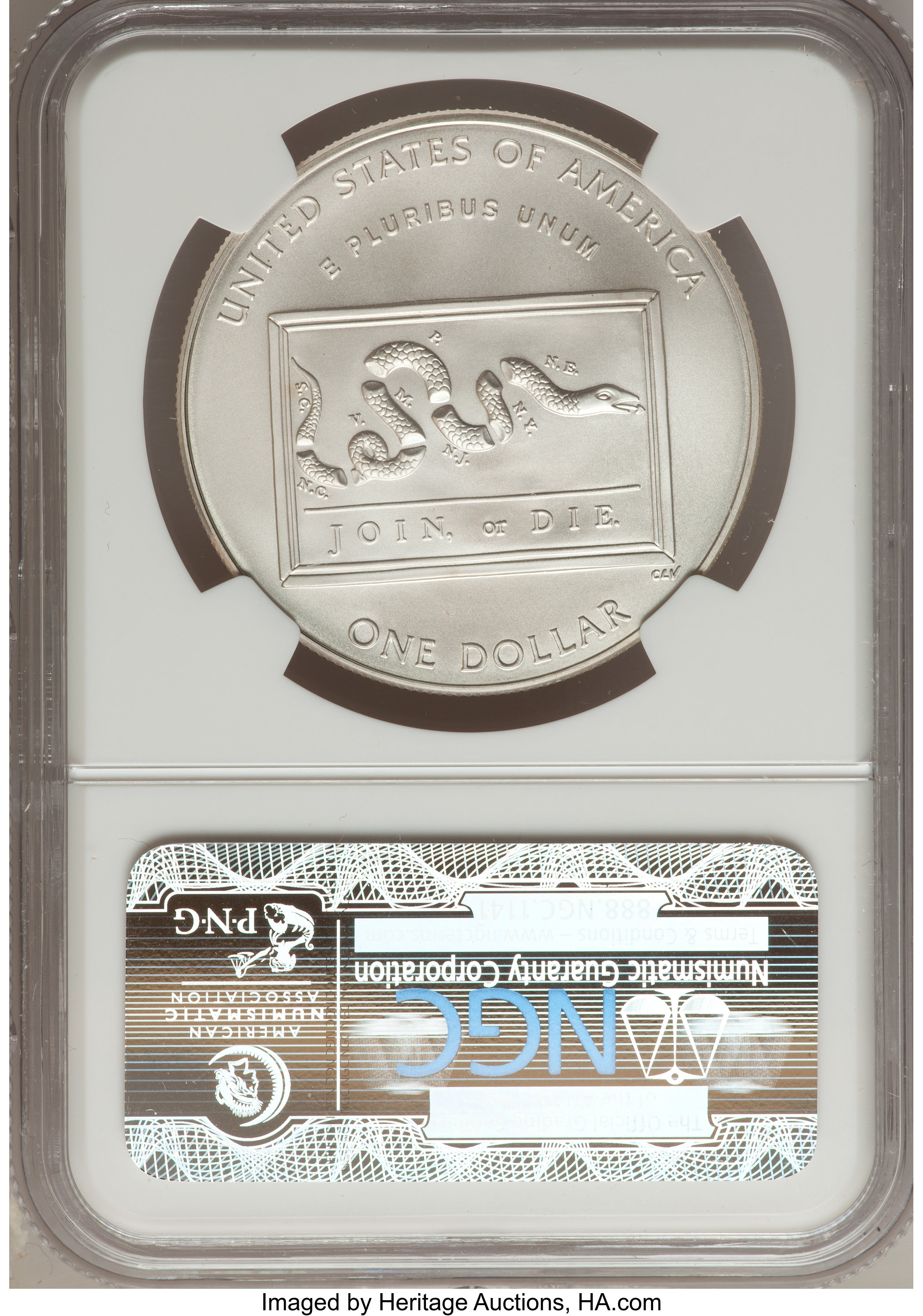 2006-P S$1 Benjamin Franklin Tercentenary, Scientist MS69 thumbnail 22
