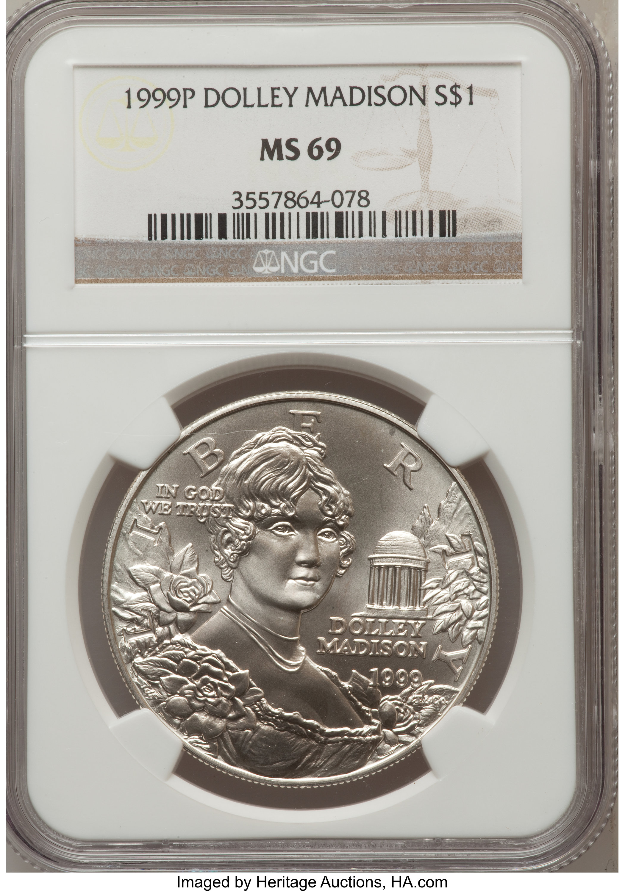1999-P S$1 Dolley Madison MS66 thumbnail 20