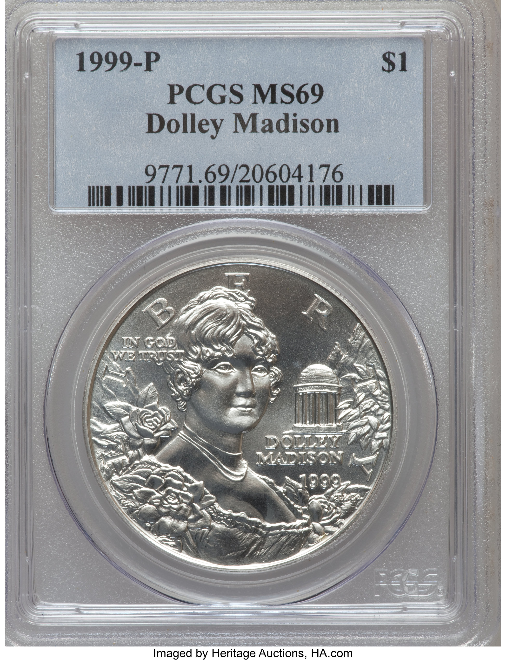 1999-P S$1 Dolley Madison MS66 thumbnail 22