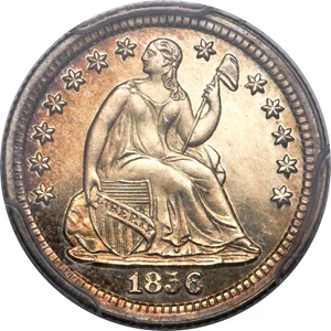 image for: 1856 H10C PR65 Cameo PCGS. CAC....