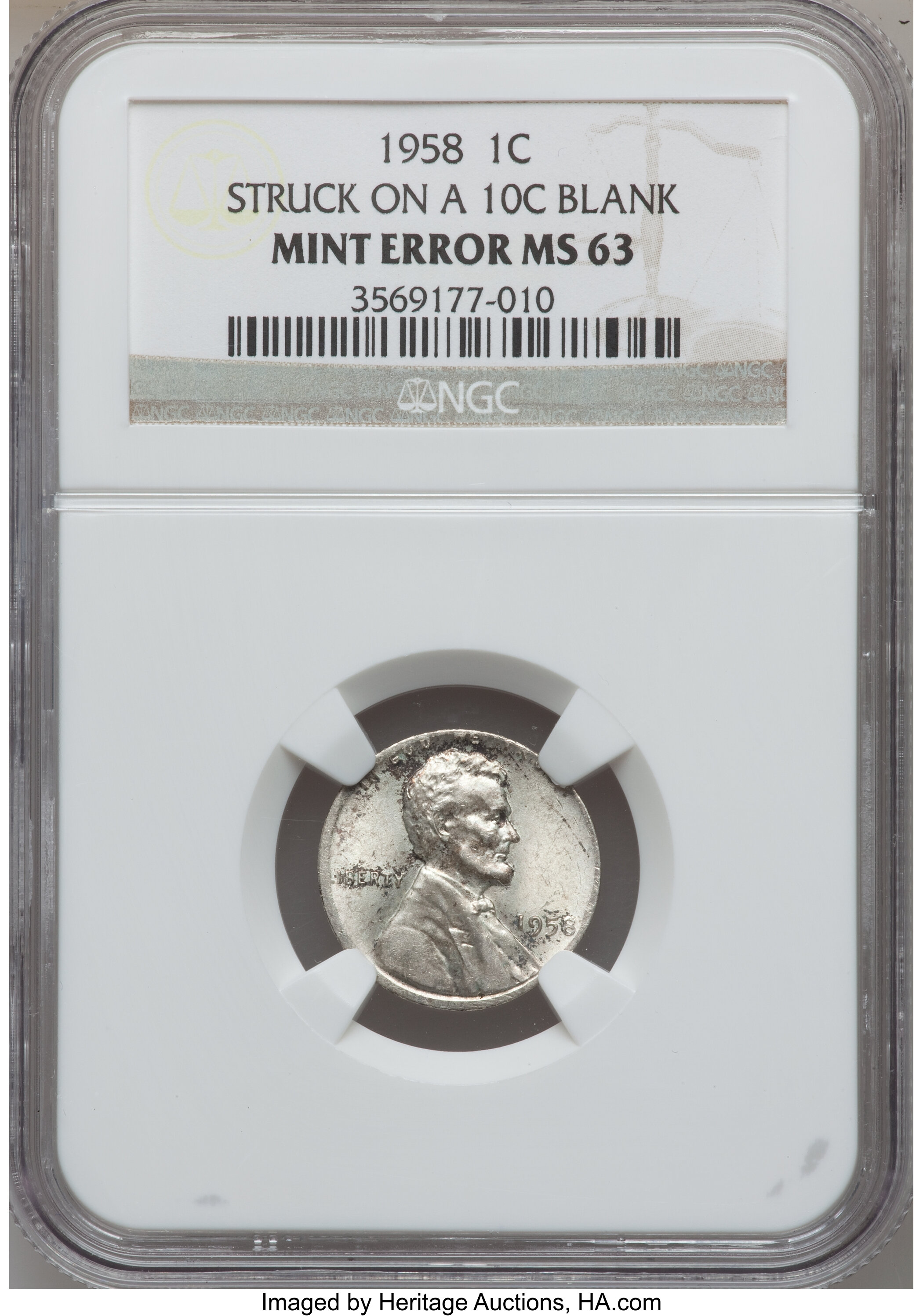 1958 1c MS RD MS63 RD thumbnail 10