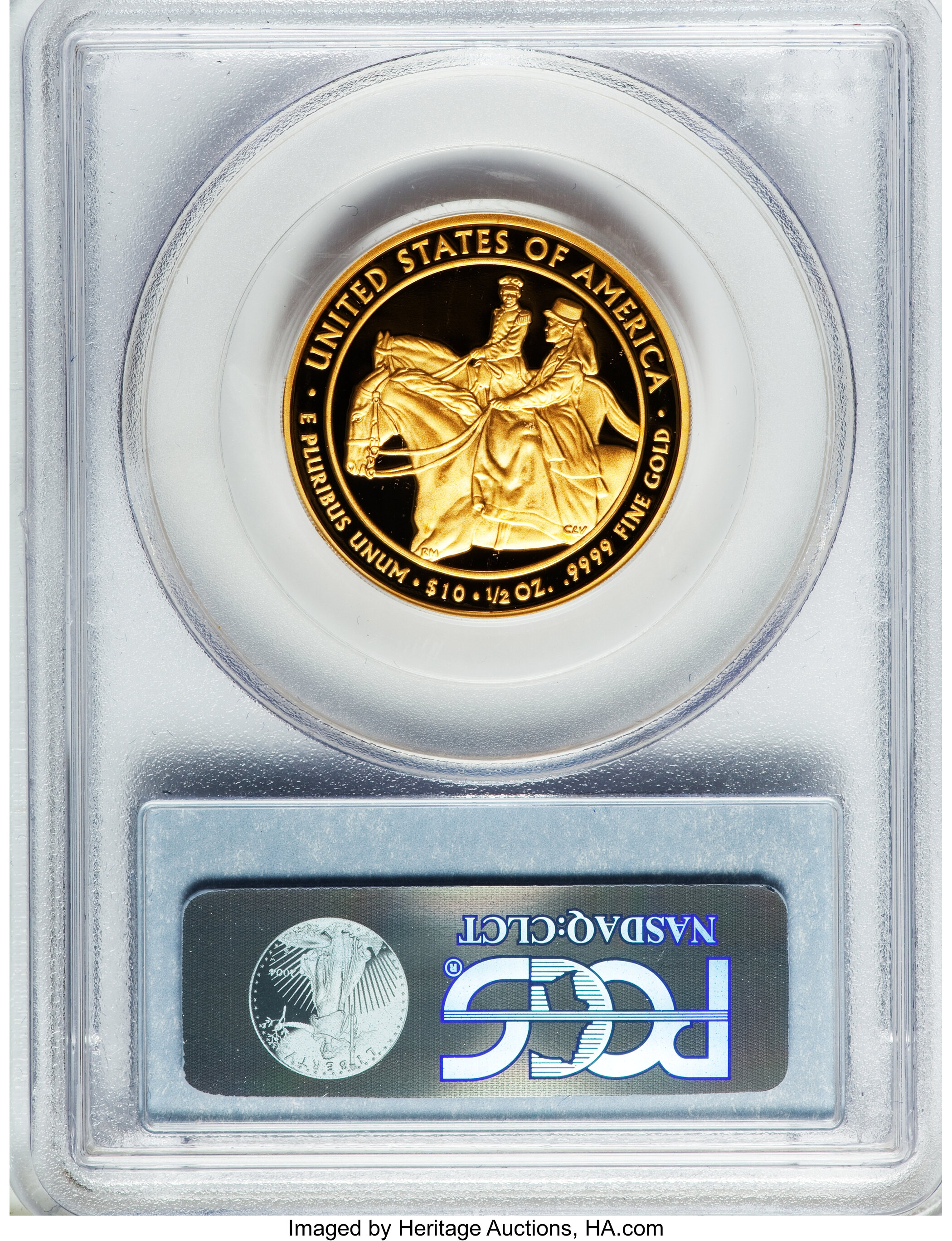 image for: 2011-W $10 Julia Grant Half-Ounce Gold PR70 Deep Cameo PCGS. PCGS Population (28). NGC Census: (0).From The Twinight Co...