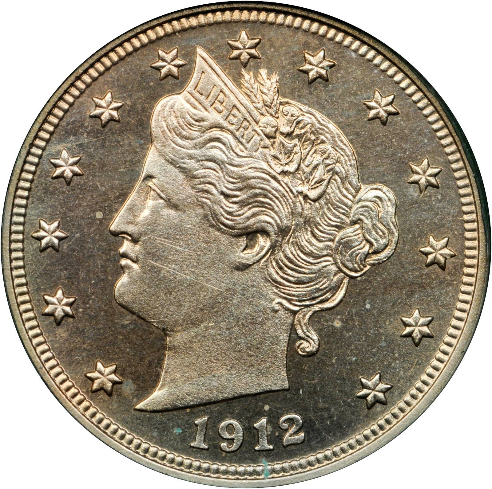 1912 Liberty Nickel. Proof.