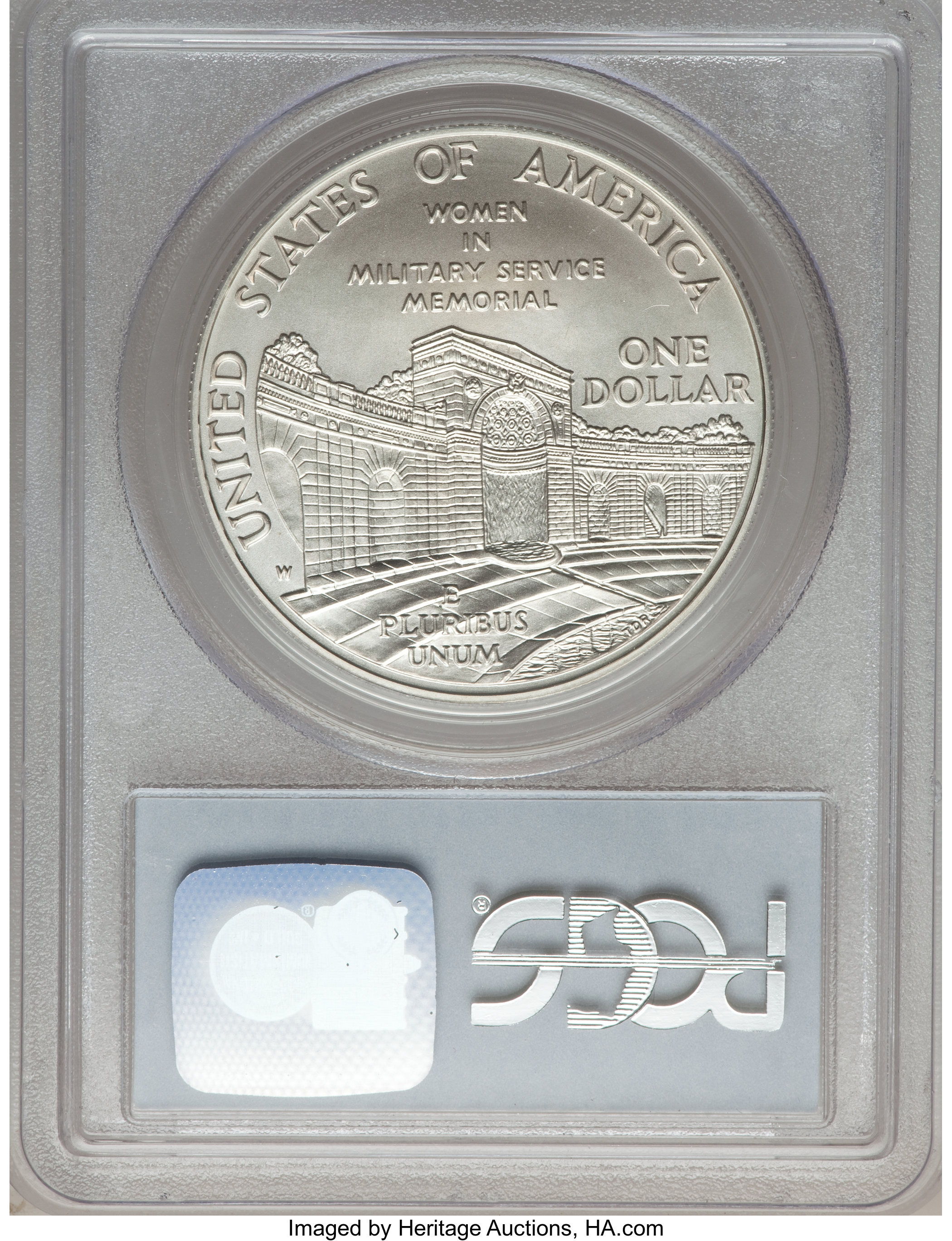 1994-W S$1 Women in Military Service Memorial MS70 thumbnail 24