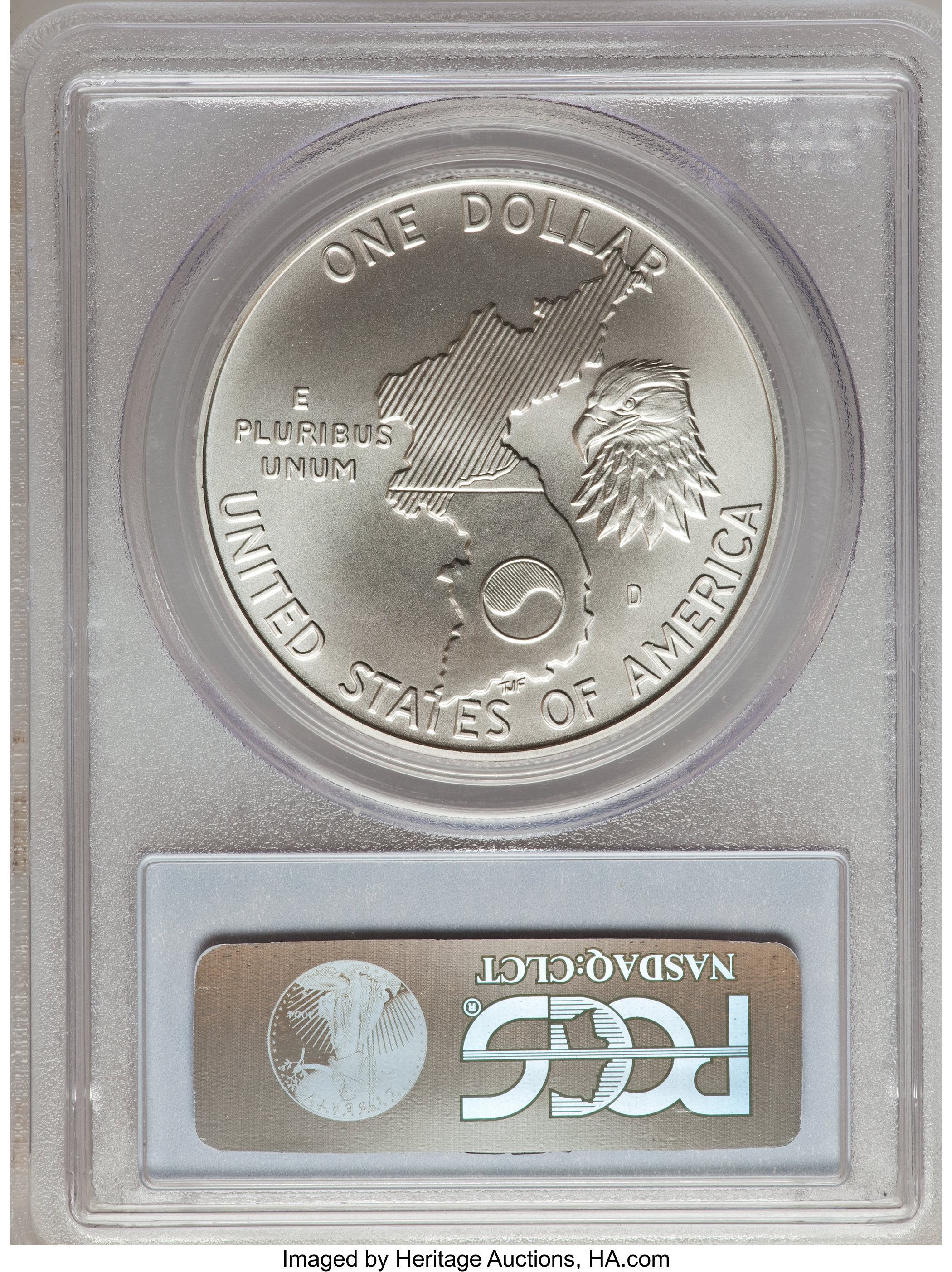 1991-D S$1 Korean War Memorial OGP thumbnail 24