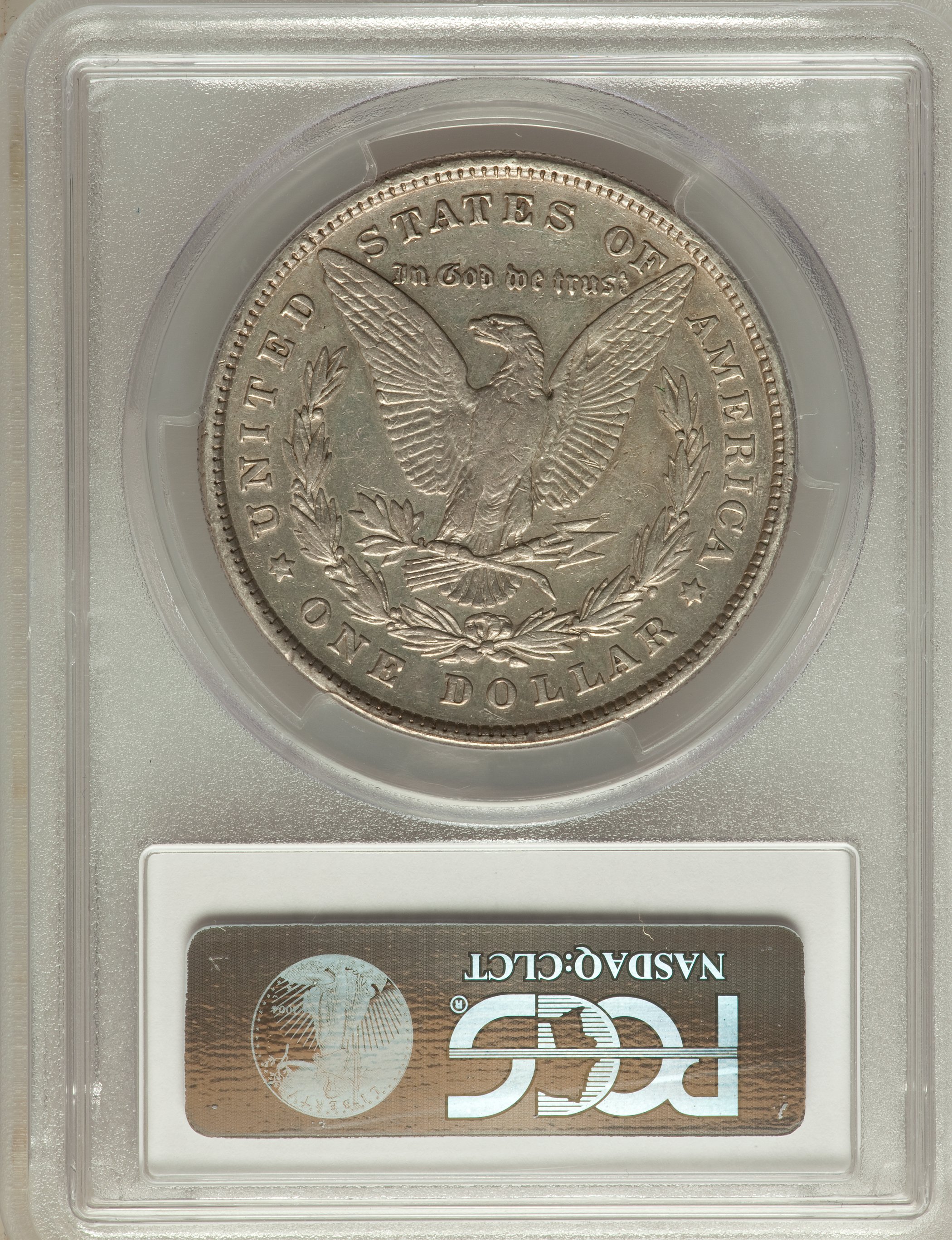 1878 8TF $1  Cracked Bonnet, VAM-14.10 VF20 thumbnail 4