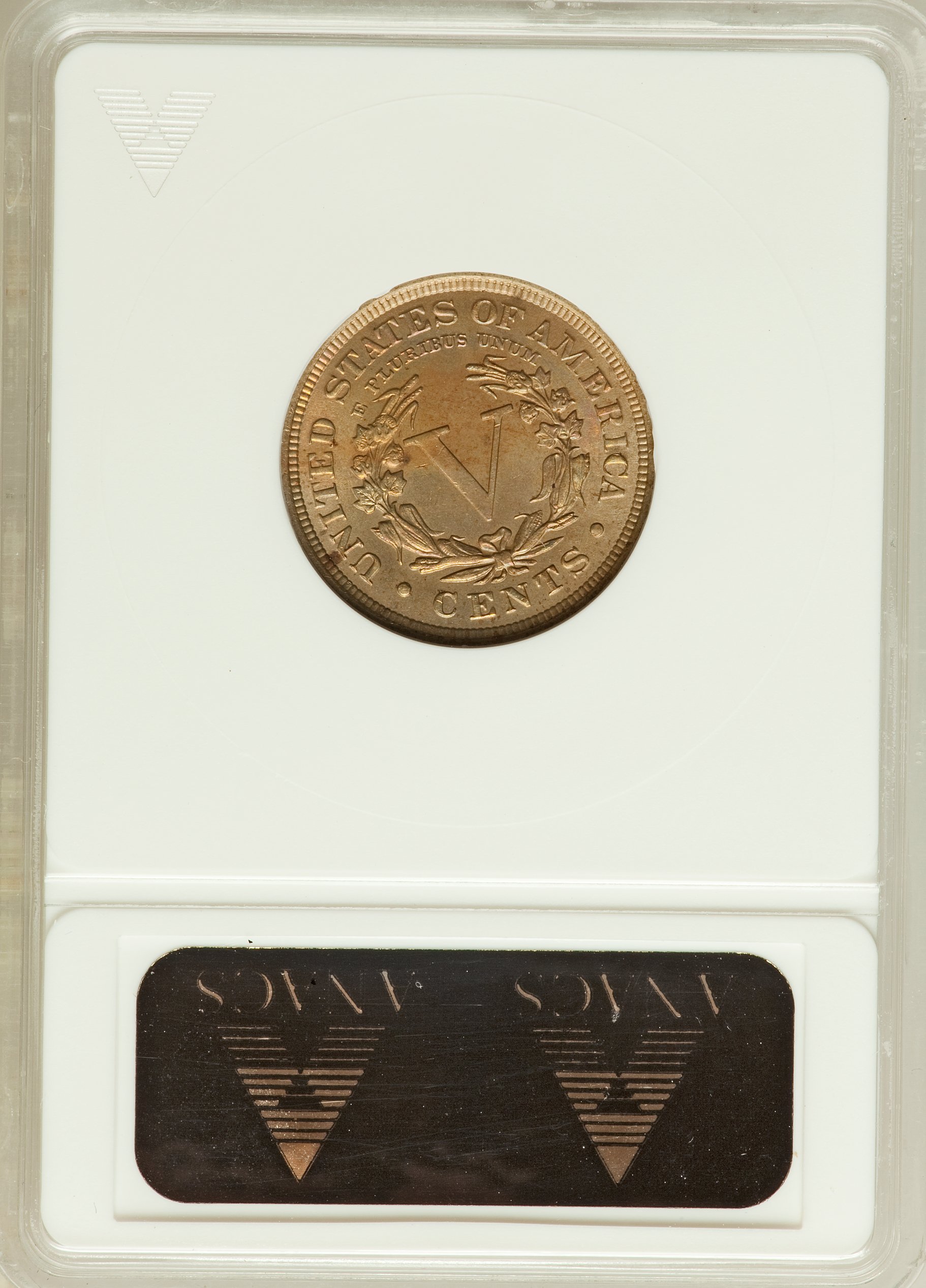 1908 5c VG10 CAC thumbnail 18