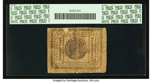 image for: Maryland December 7, 1775 $1/2 PCGS Apparent Fine 15....