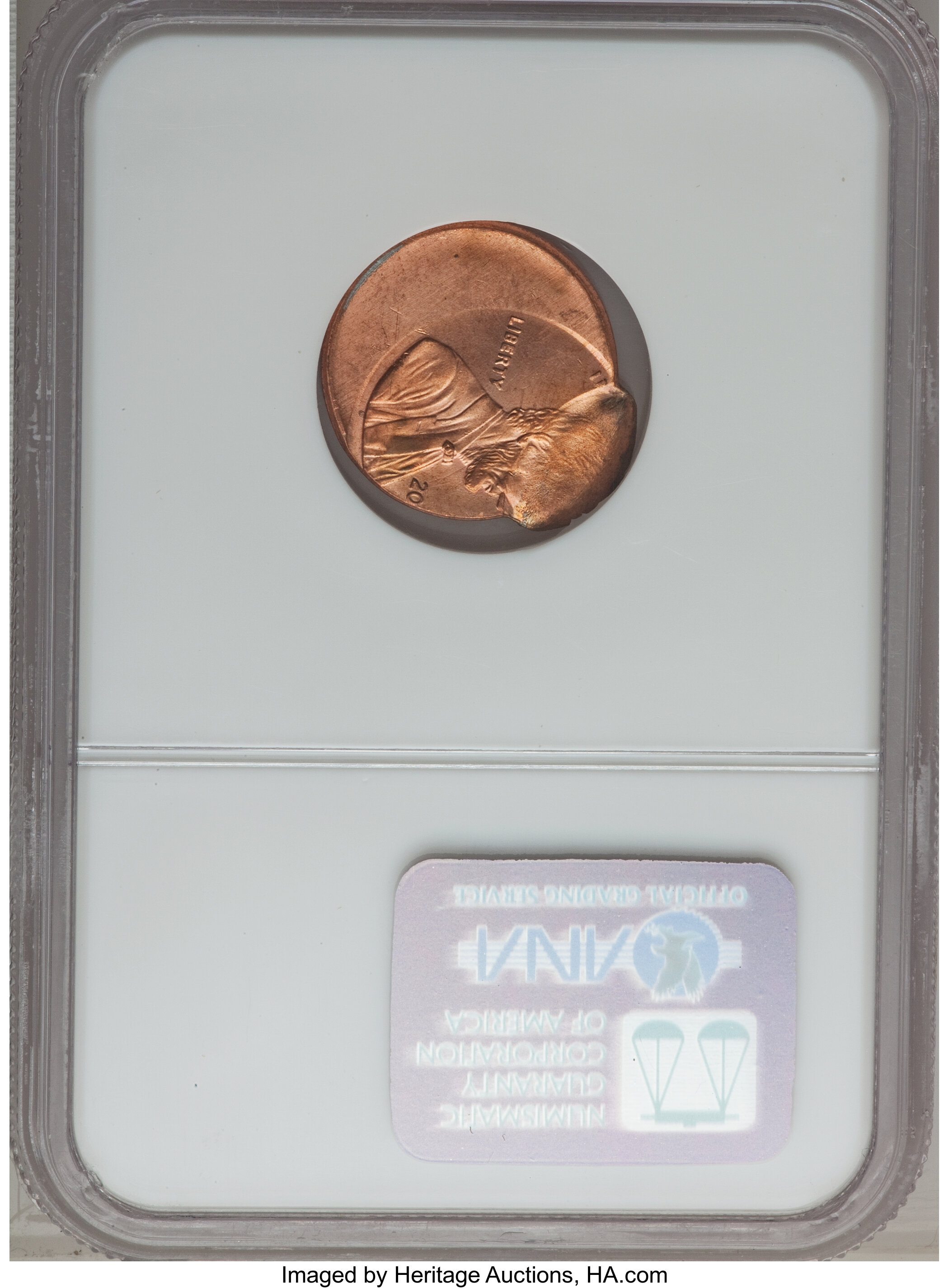 1909 1c Lincoln MS RD MS63 RD thumbnail 3